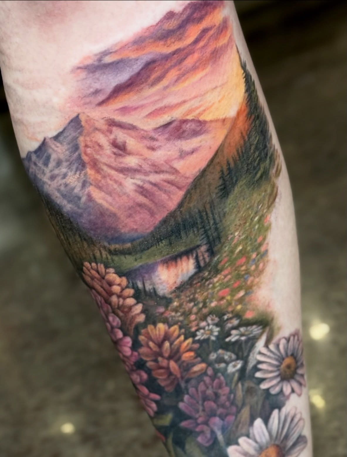 Tattoo by @bloodandglorytattoo — realism, watercolor