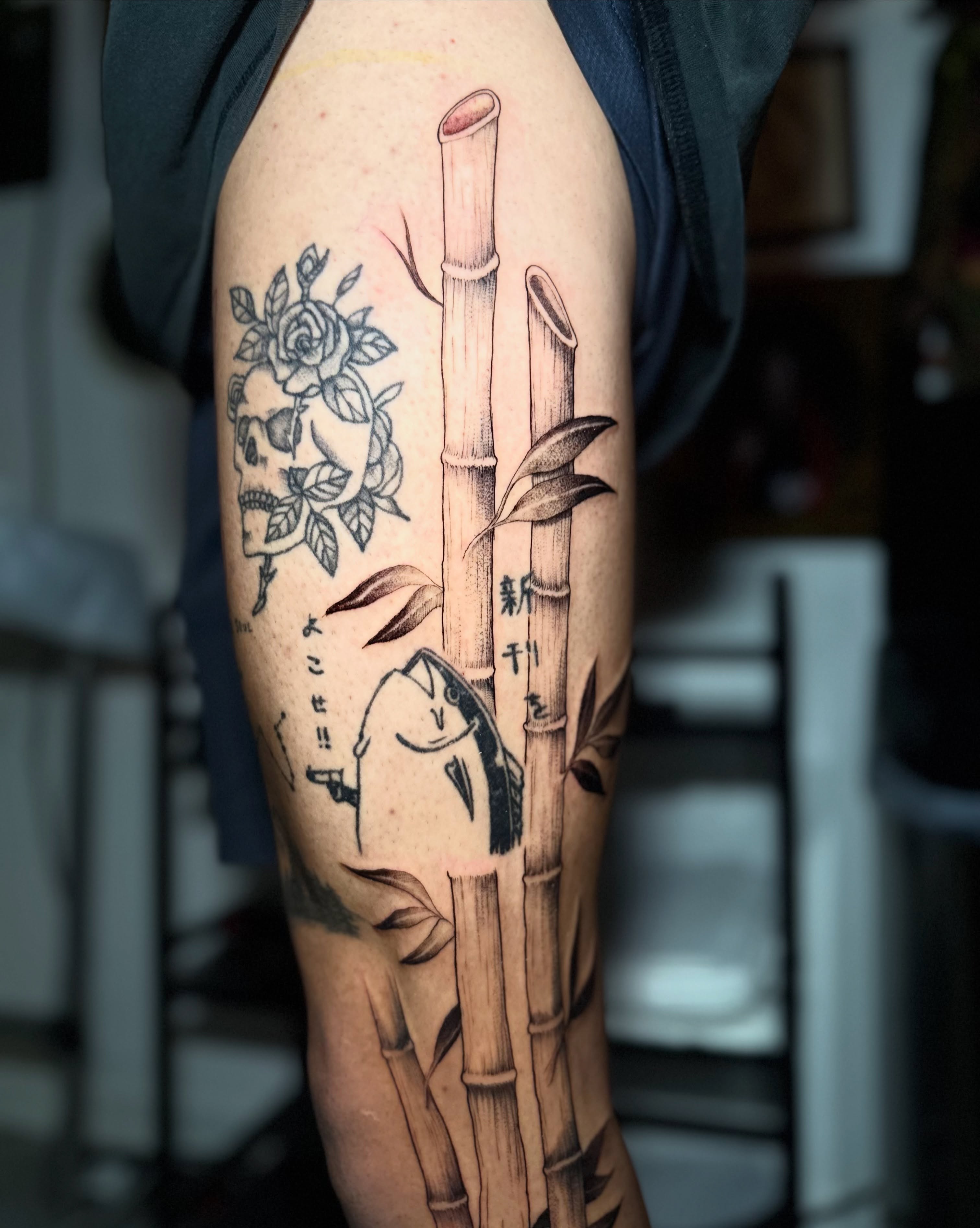 Tattoo by @that.lil.gothgirl — black_and_grey, realism