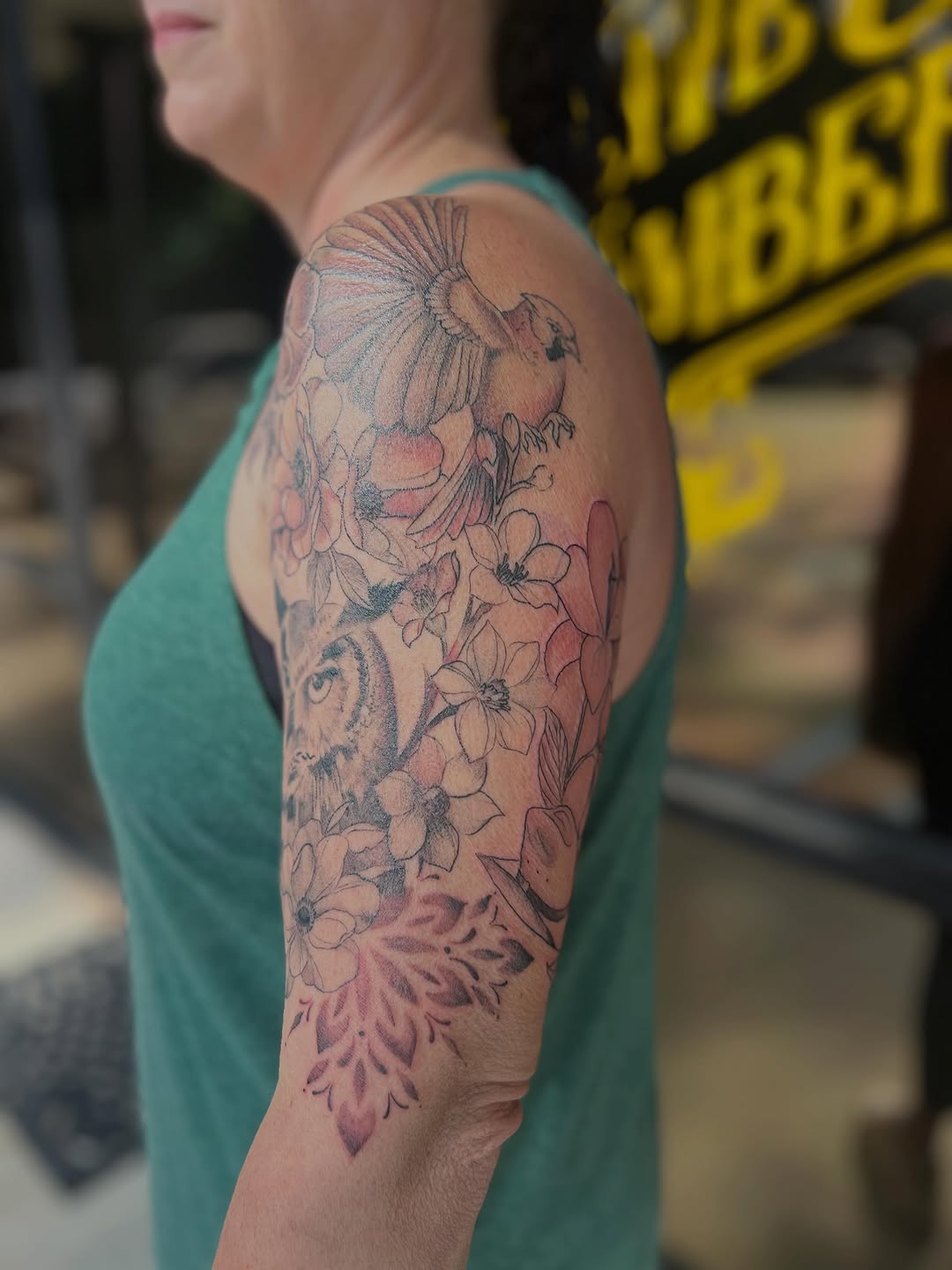 Tattoo by @popkerntattoos — realism, black_and_grey