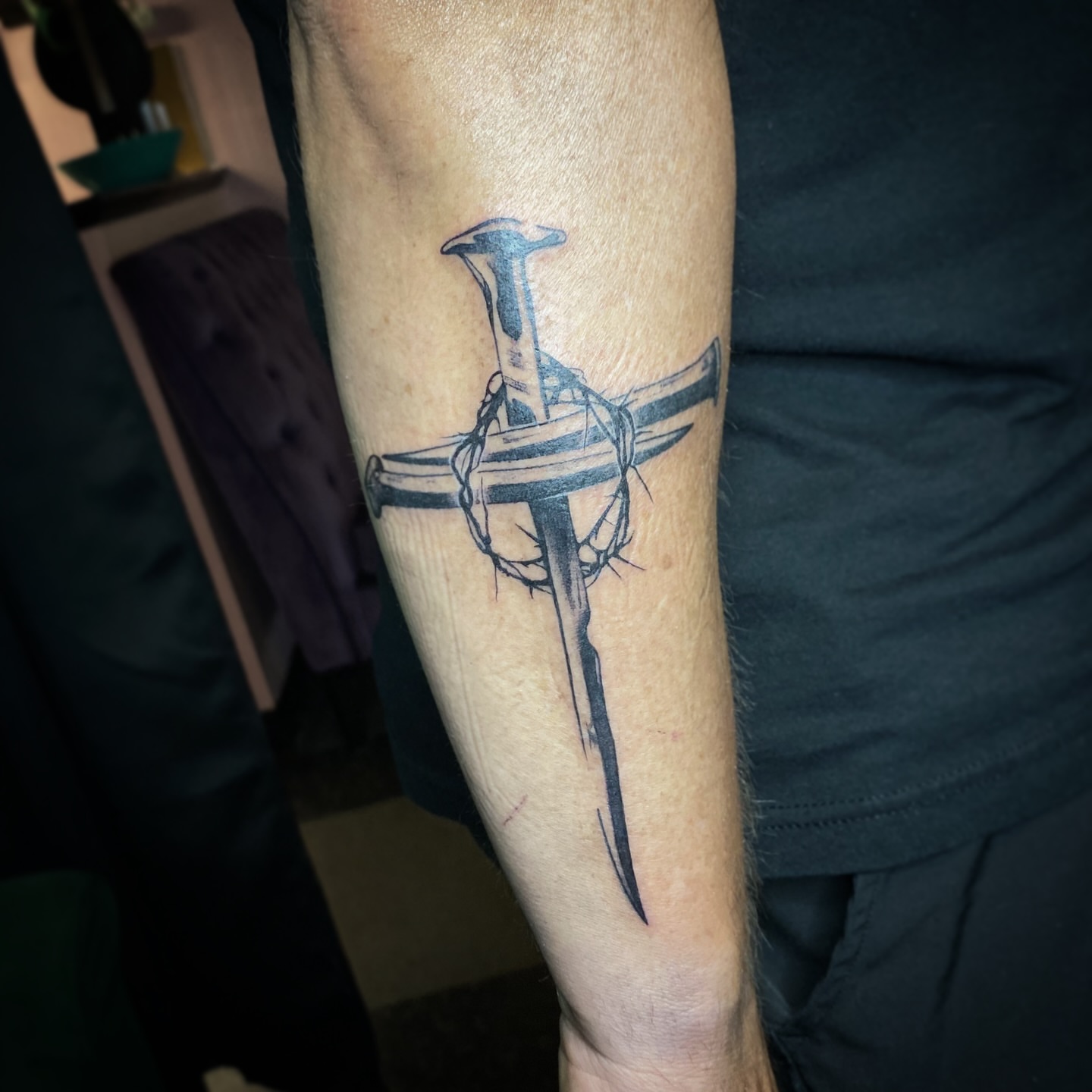 Tattoo by @gentledeviltattoo β black_and_grey