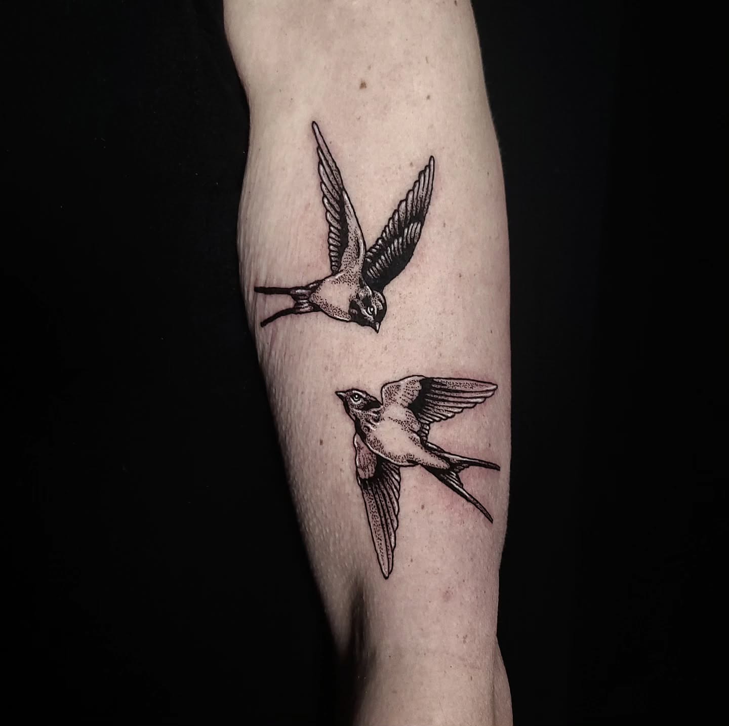 Tattoo by @alexanderstairstattoos — black_and_grey
