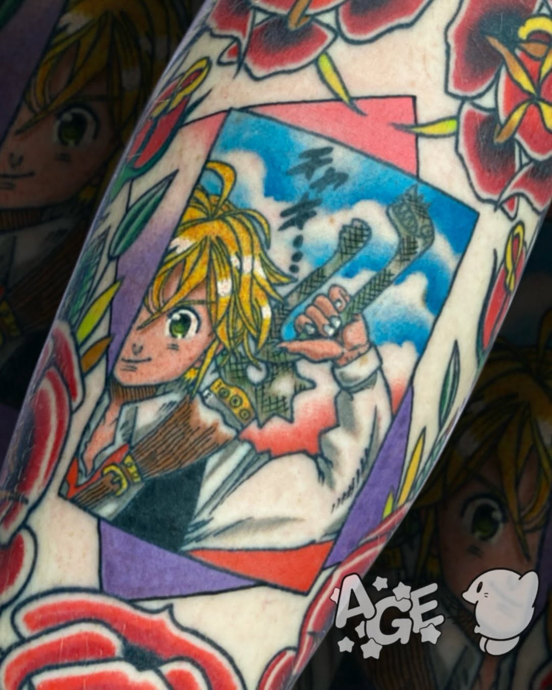 Tattoo by @agedragotattoo β anime