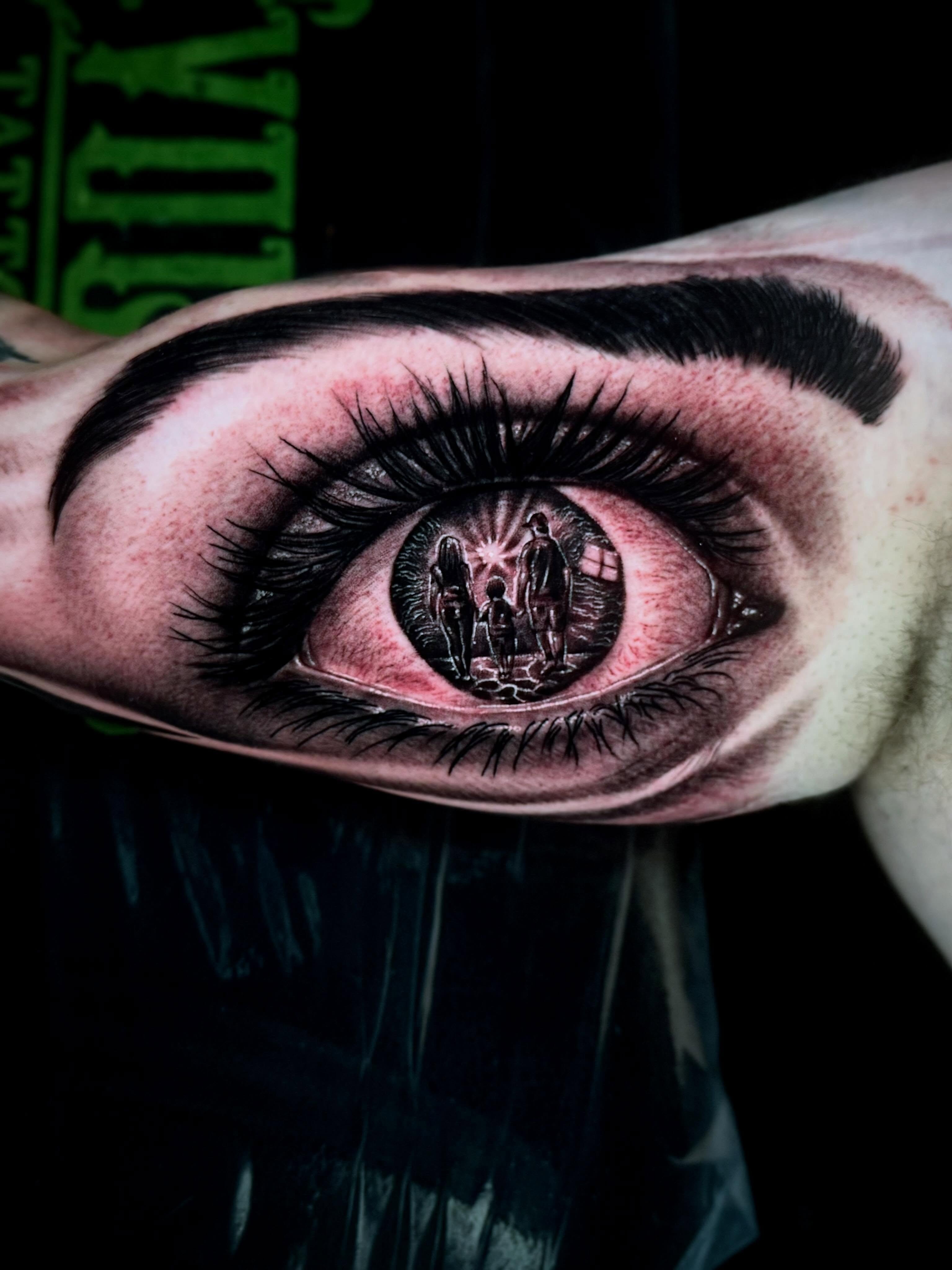 Tattoo by @romanstarkey_ — realism, dark_realism
