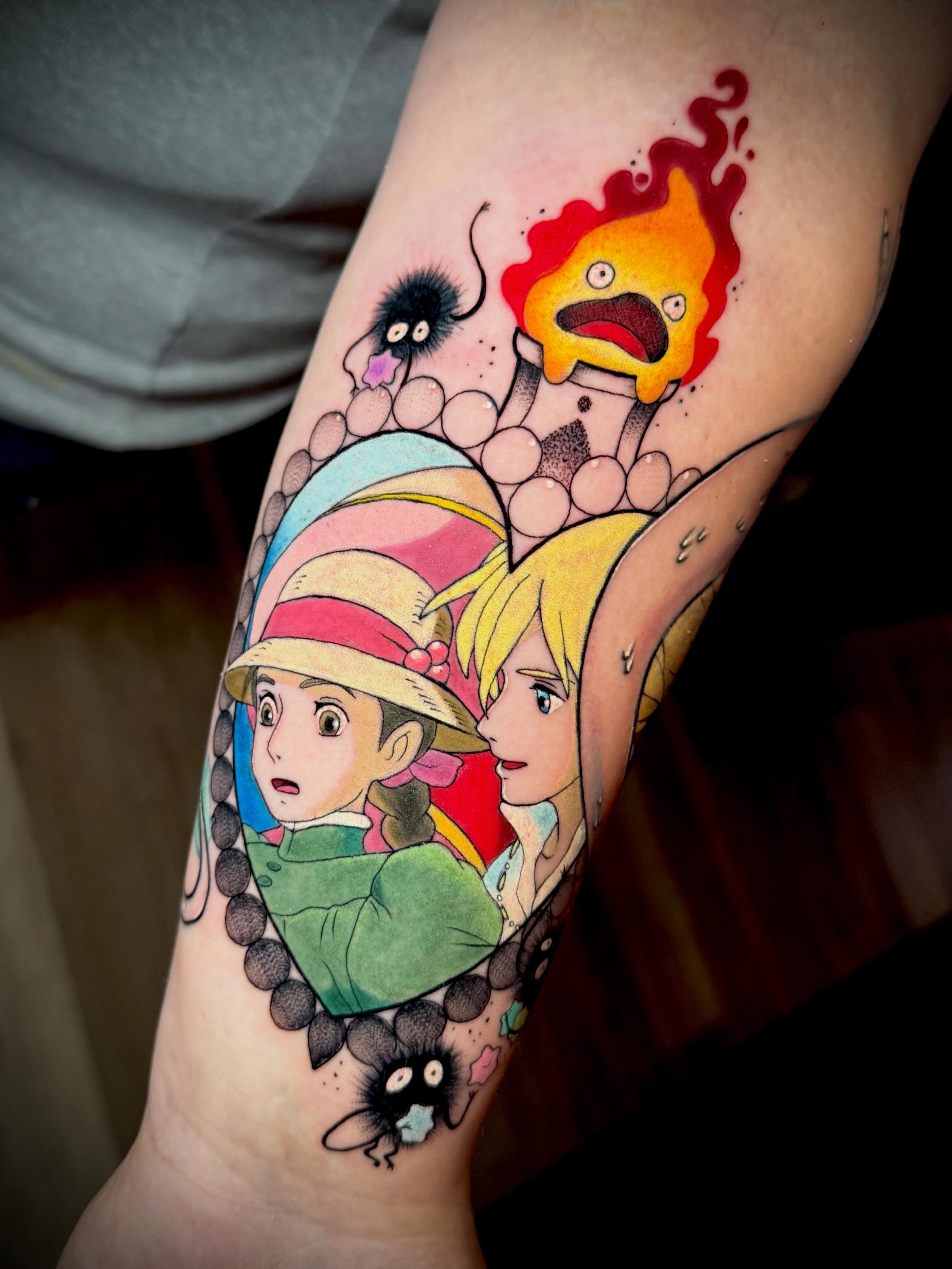 Tattoo by @uncommoncreature — anime