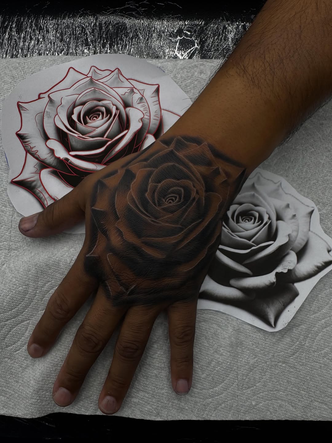 Tattoo by @alex_tatts760 — realism, black_and_grey