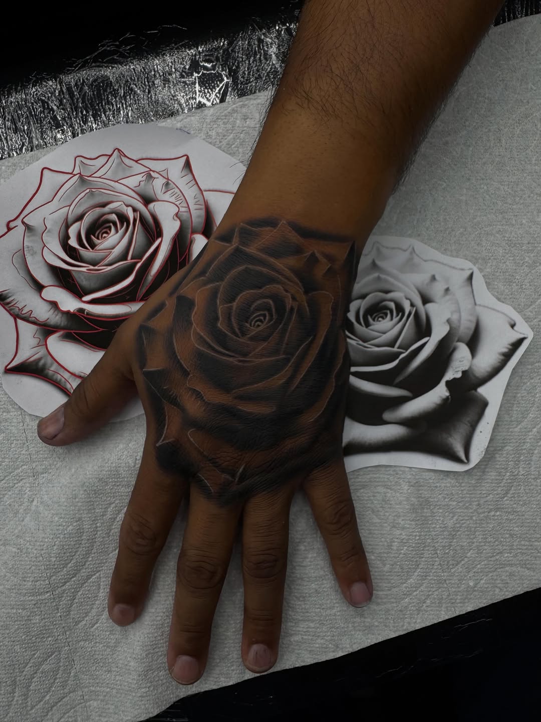 Tattoo by @alex_tatts760 — black_and_grey, realism