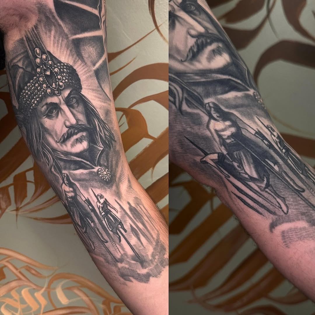 Tattoo by @javierrivera_tattoos — realism, black_and_grey