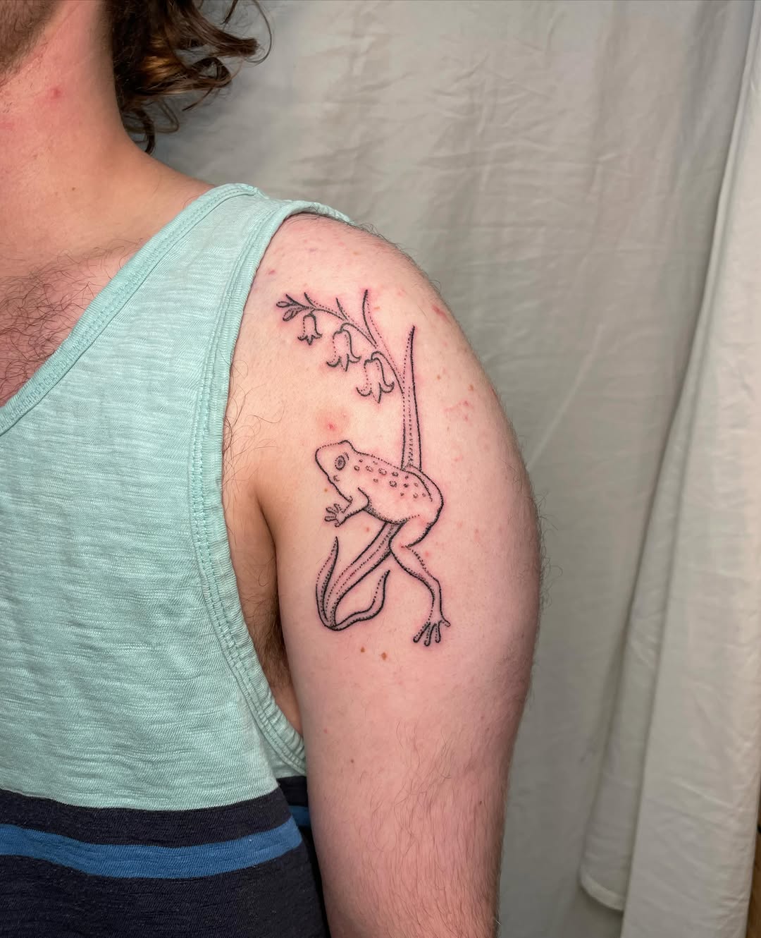Tattoo by @mothmachine β dotwork, fine_line