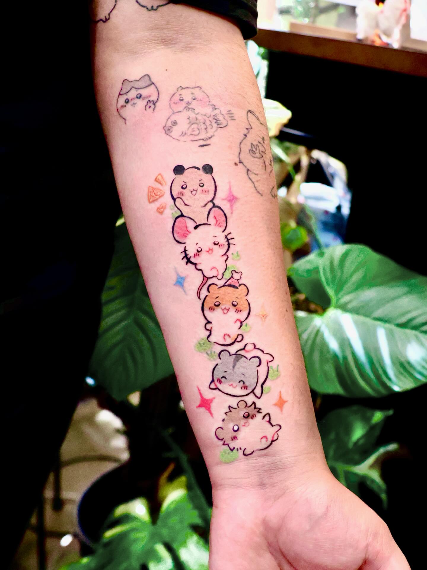 Tattoo by @snowypear_tat — dotwork, illustrative