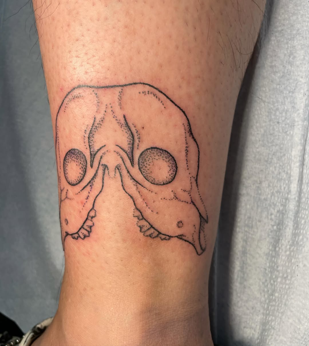 Tattoo by @mothmachine β dotwork, black_and_grey