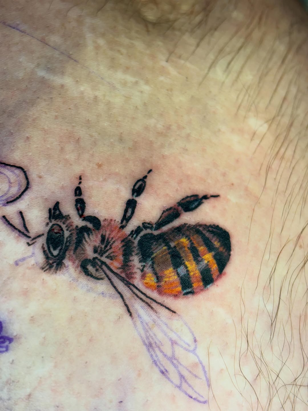 Tattoo by @jamesmoyertattoos — realism, black_and_grey