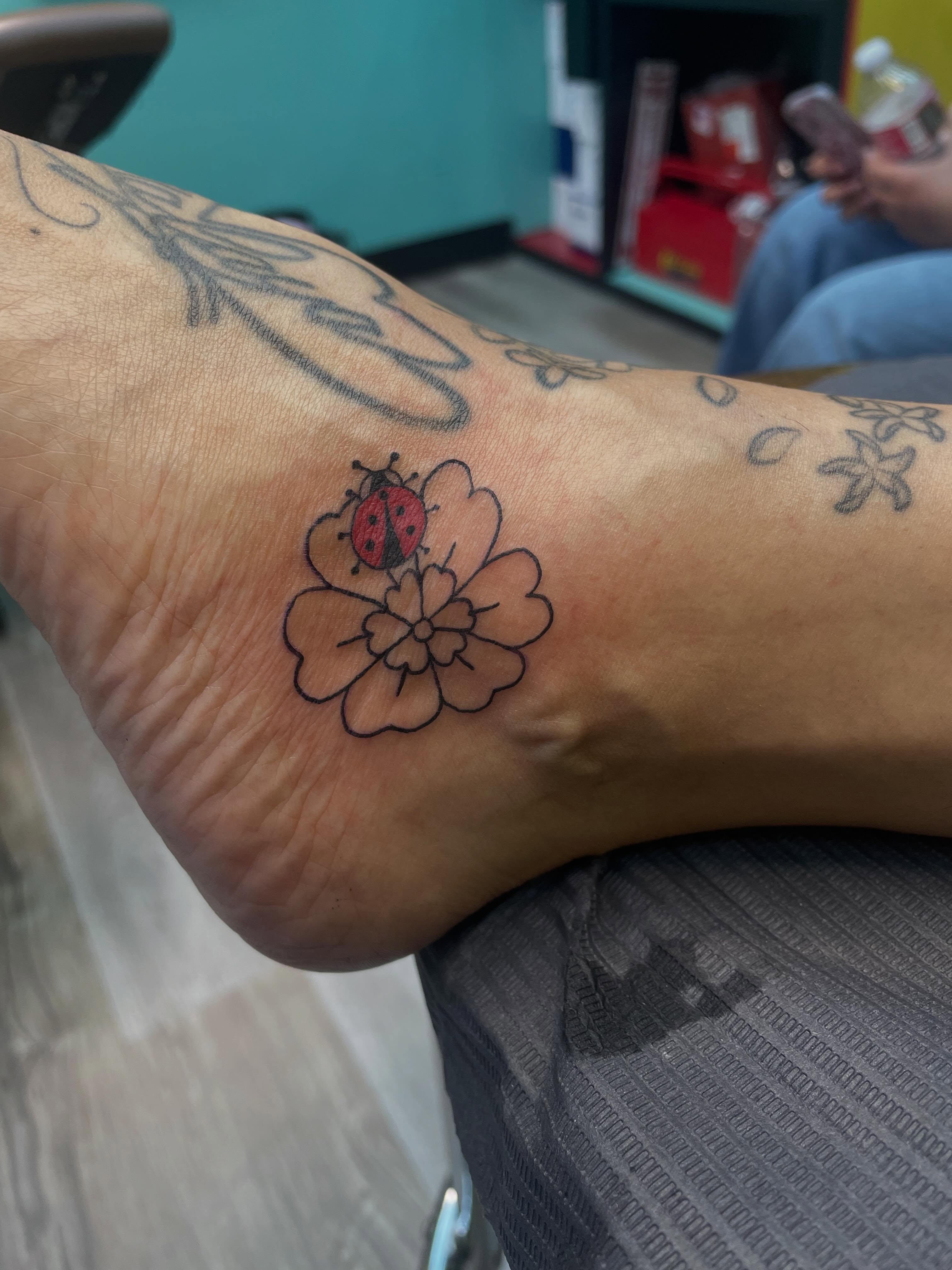 Tattoo by @mountpeaktattoo — dotwork