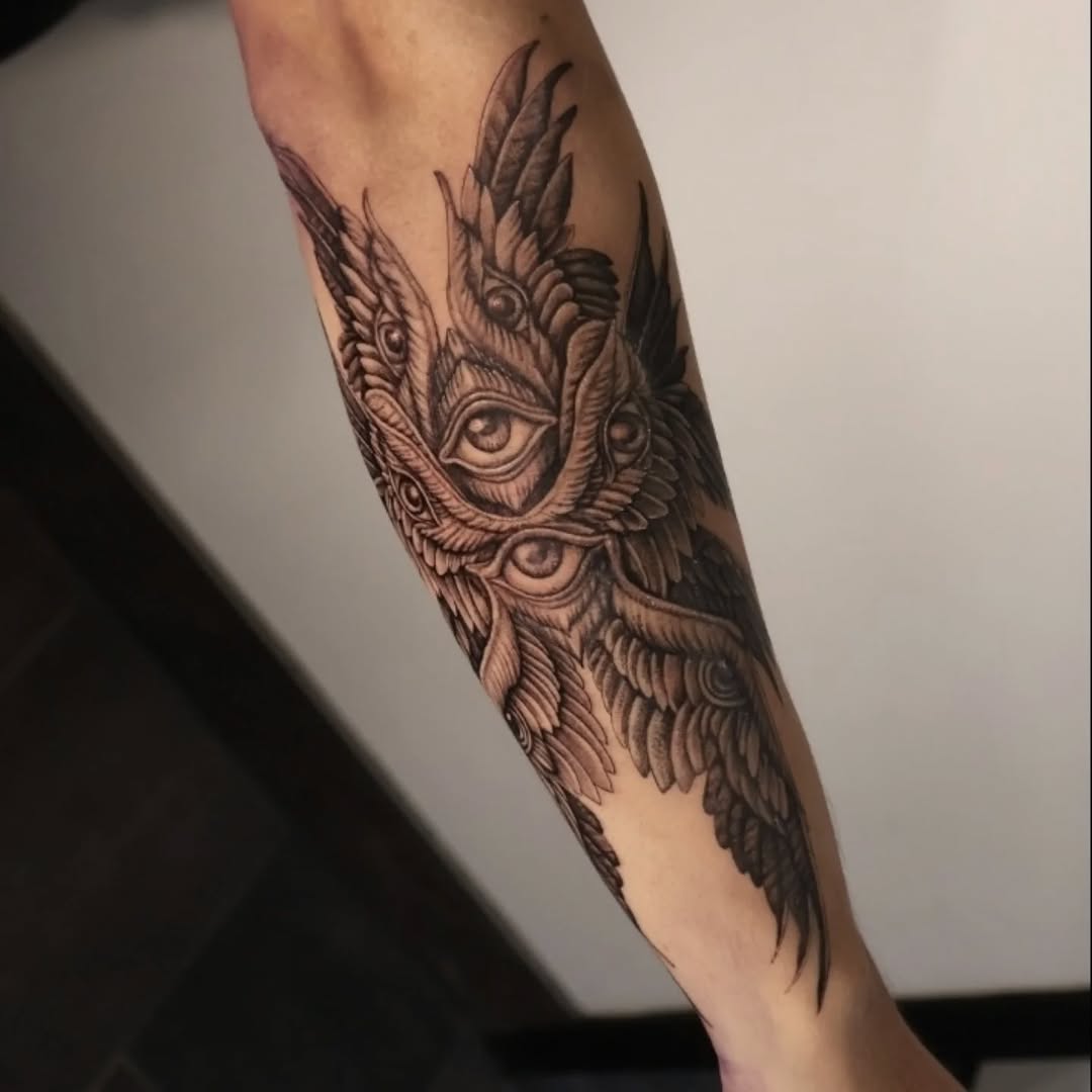 Tattoo by @joc_o_tattoo — dark_realism, black_and_grey