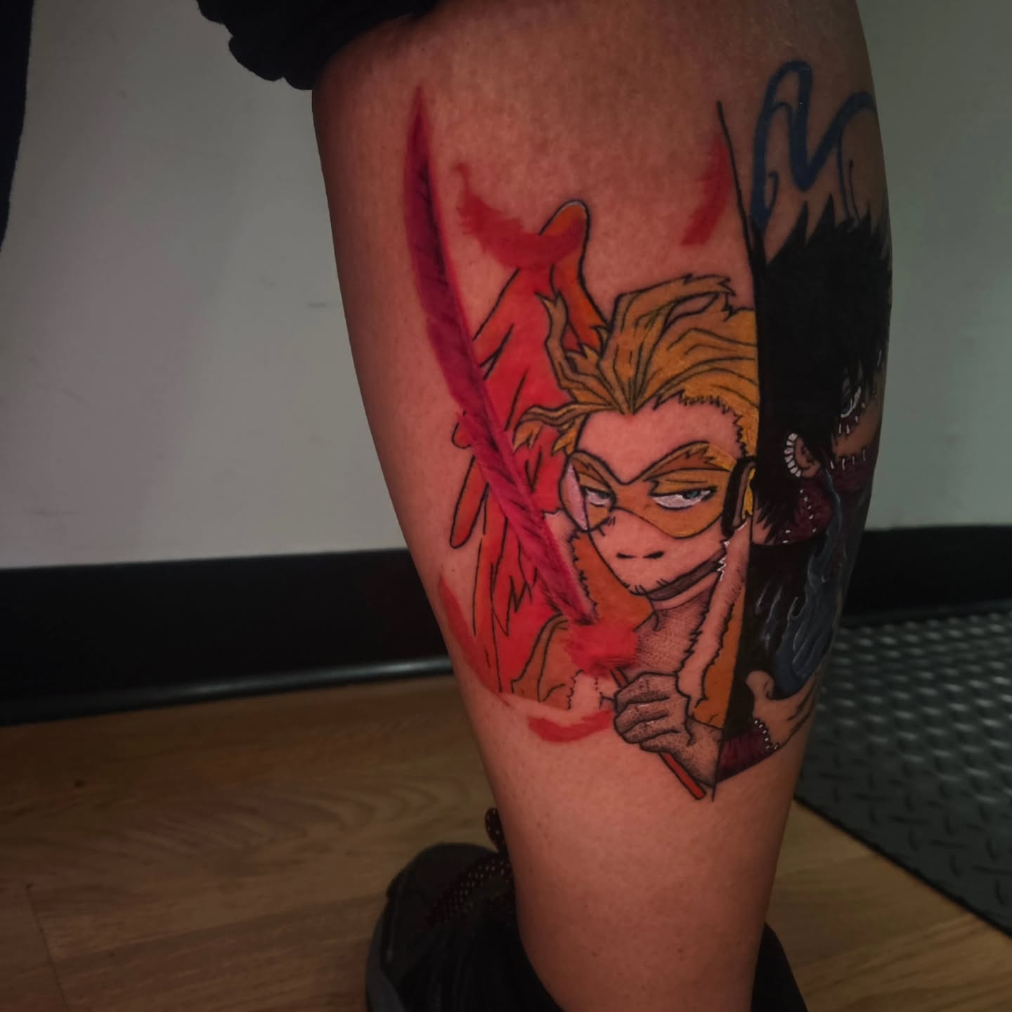 Tattoo by @prettybutpoisonink — anime