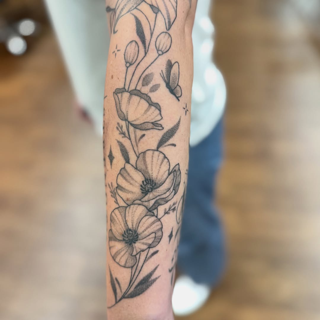 Tattoo by @tattoosbyjuju_ — black_and_grey