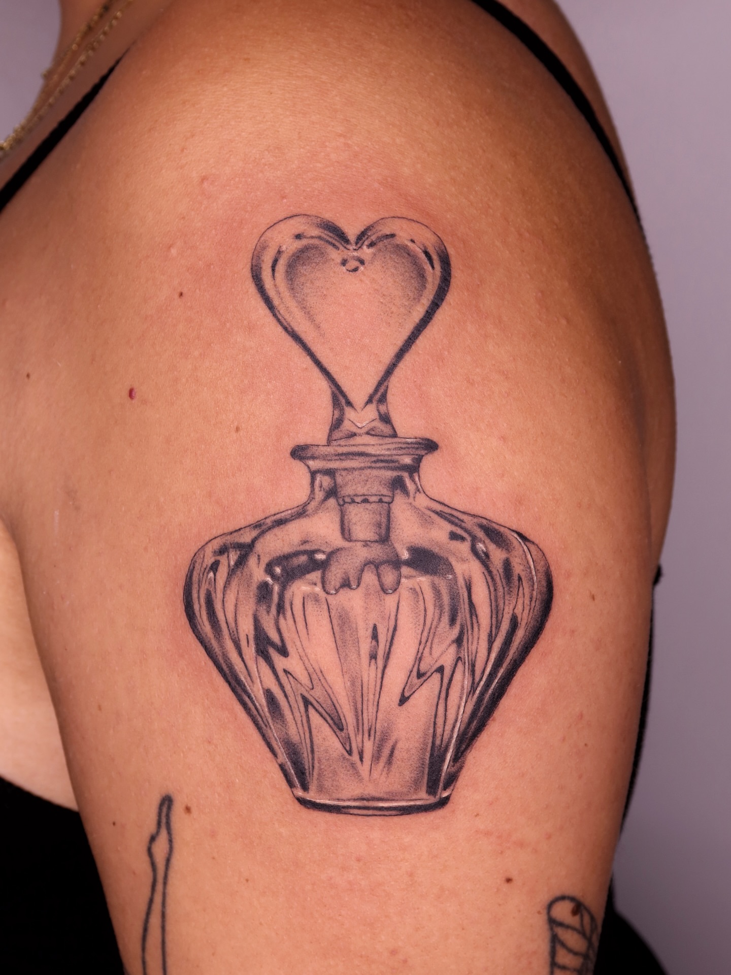 Tattoo by @lexgetink — black_and_grey