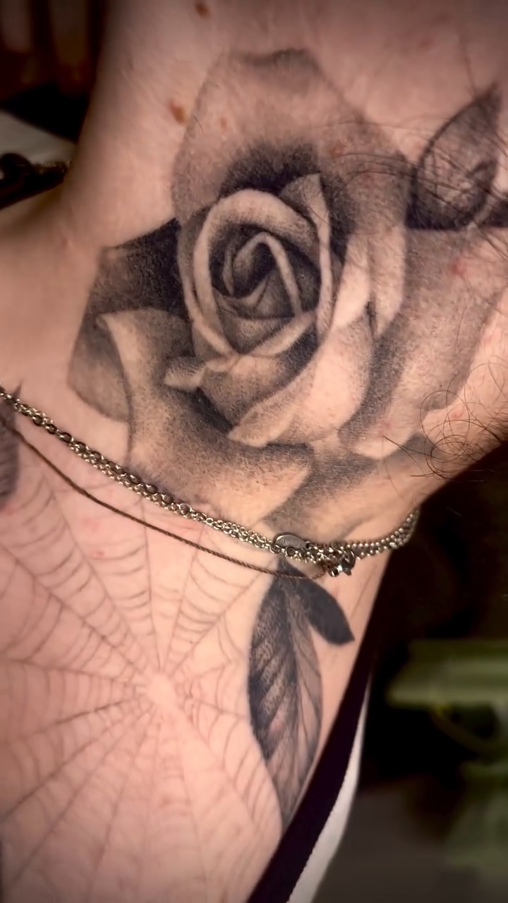 Tattoo by @felizestrella_tattoo — realism, black_and_grey