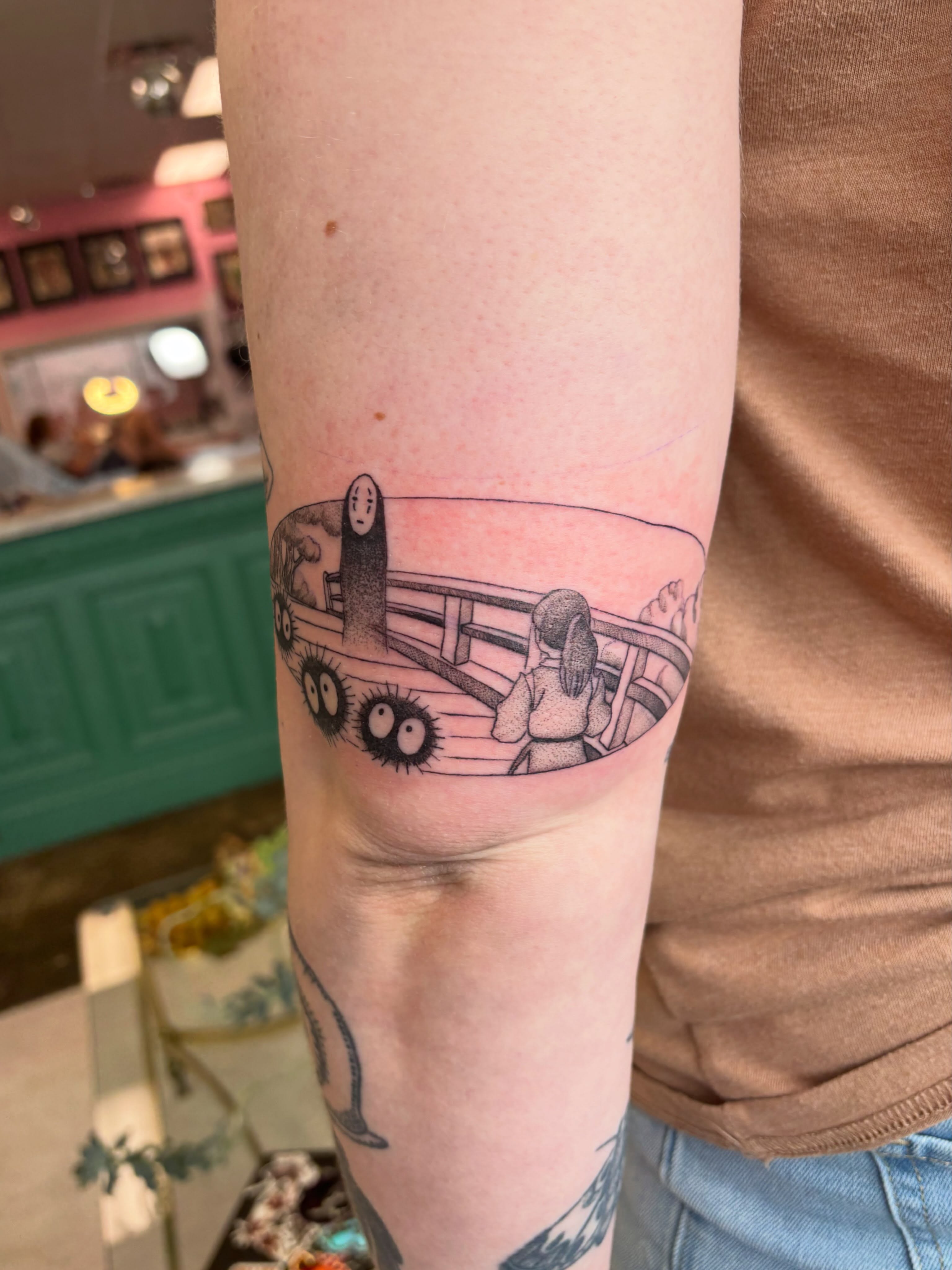 Tattoo by @beccabootattoos — anime