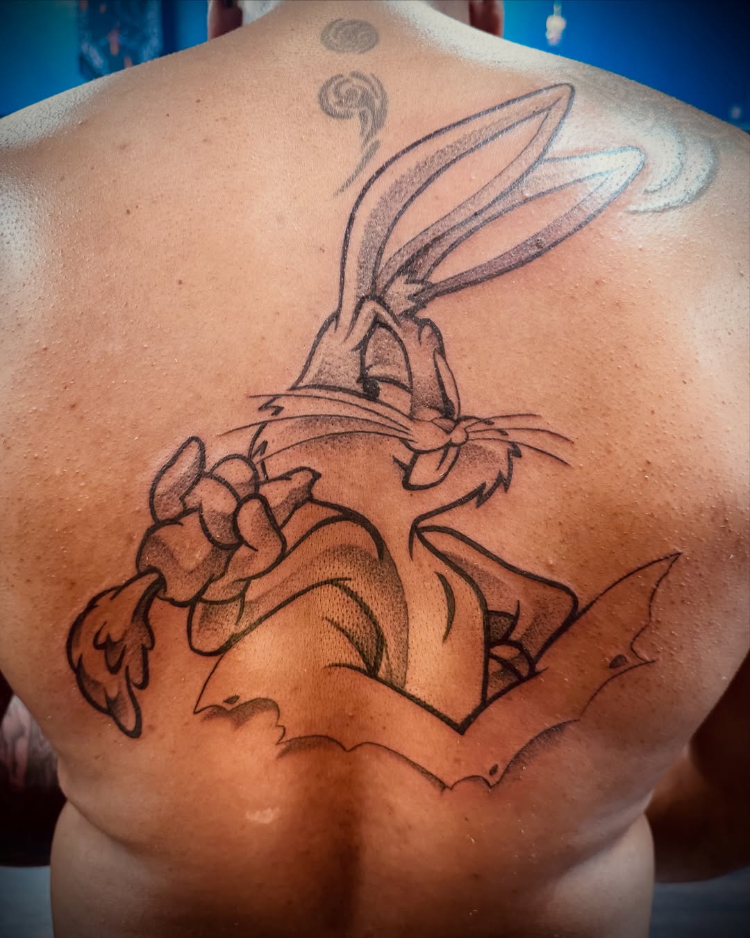 Tattoo by @weaponix — black_and_grey