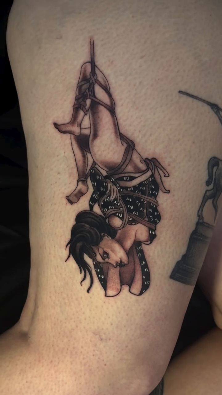 Tattoo by @jessbrowntattoos — neo_traditional, trash_polka