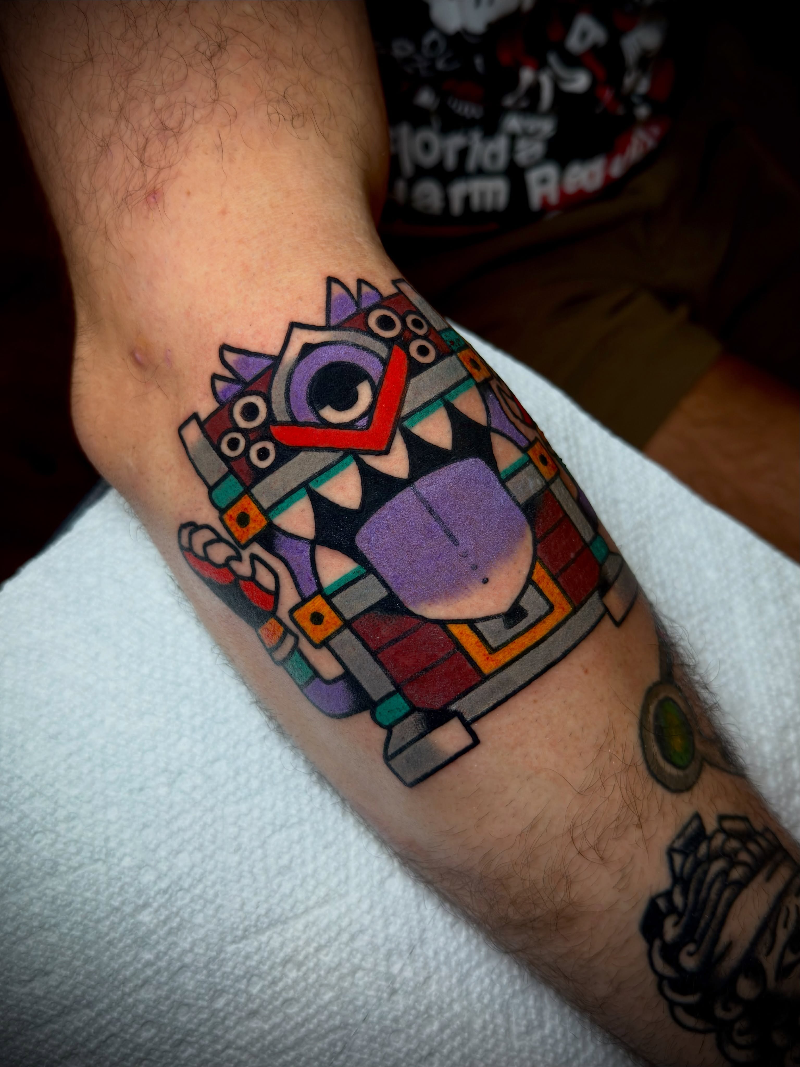 Tattoo by @_losifer — geometric