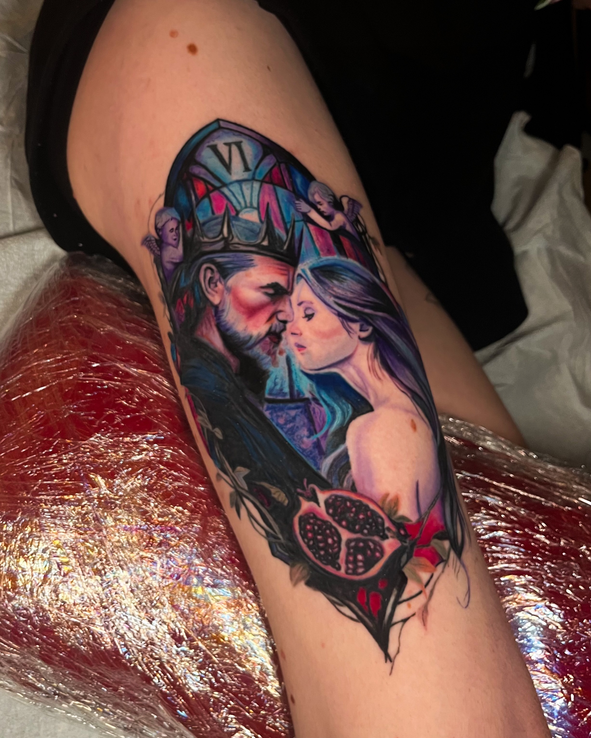 Tattoo by @tattootherapyrx — realism, dark_realism