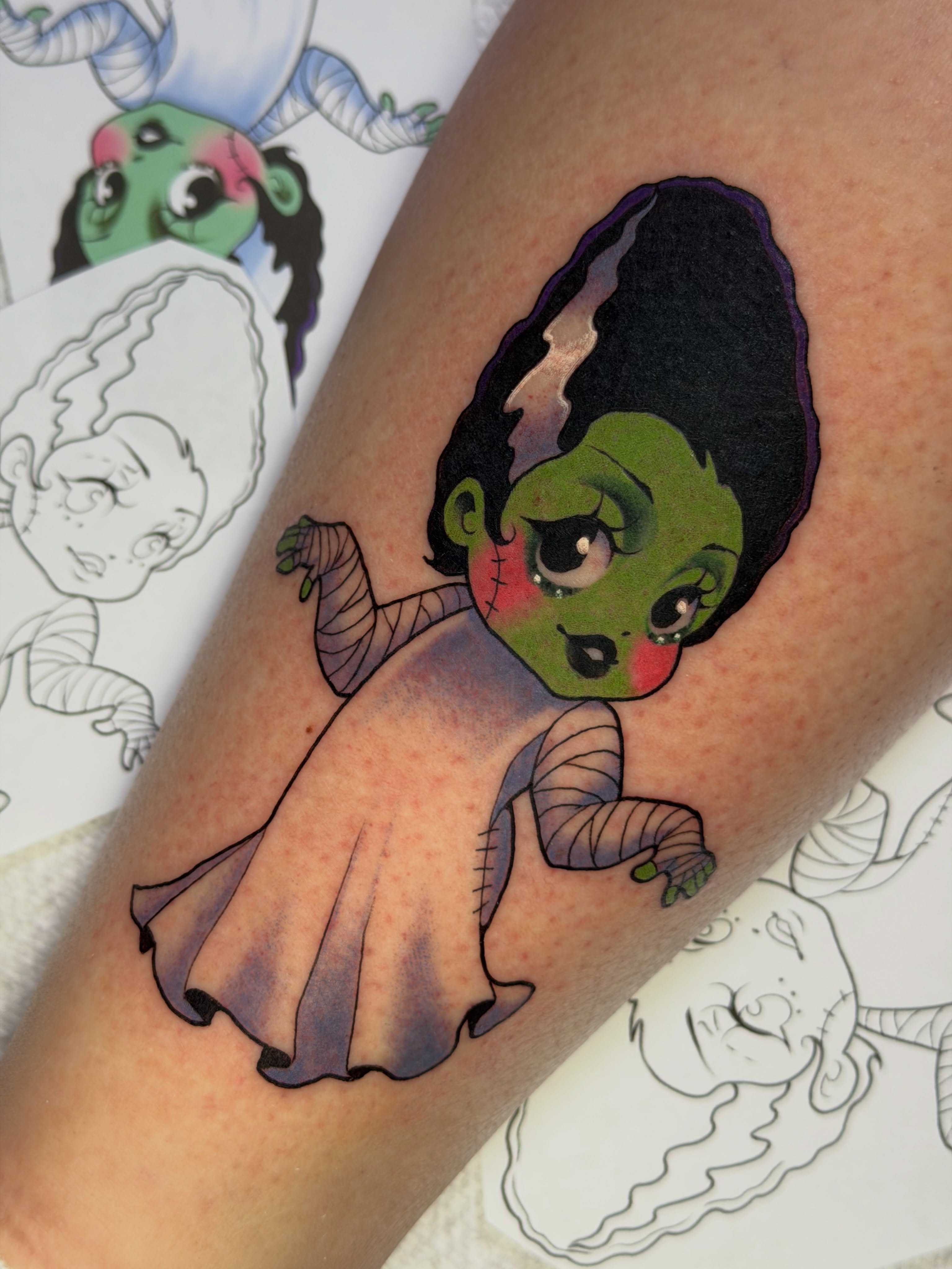 Tattoo by @tattygnatty — new_school, illustrative