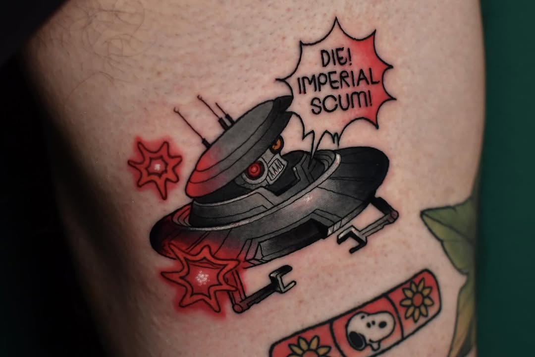 Tattoo by @besimplistic — new_school, lettering_script