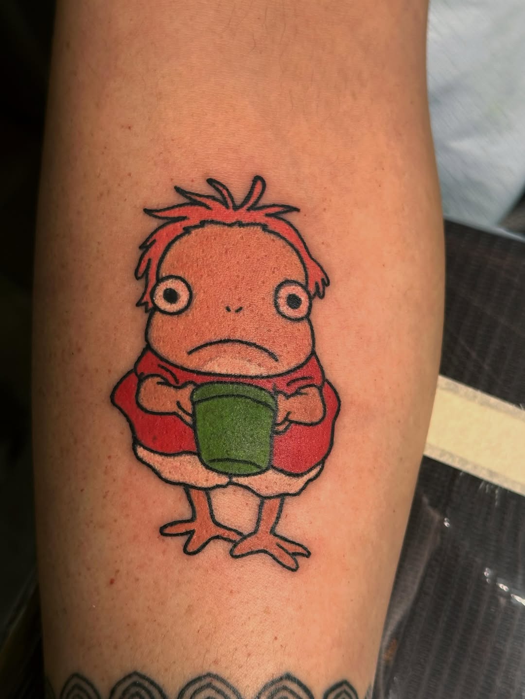 Tattoo by @lizgracedunn — anime