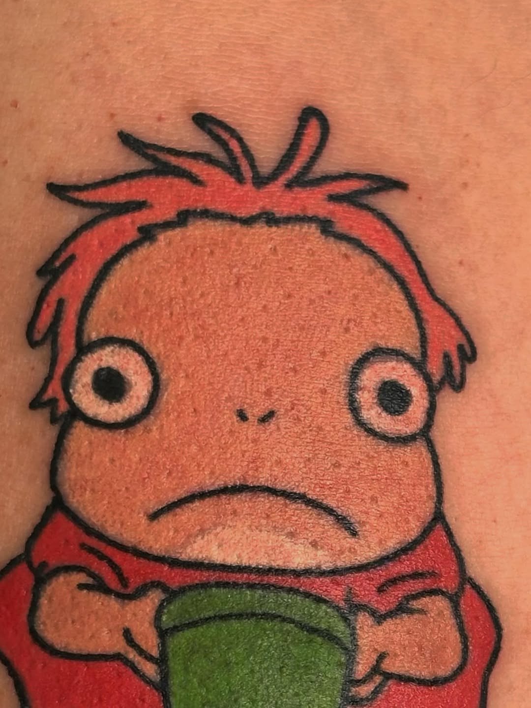 Tattoo by @lizgracedunn — anime