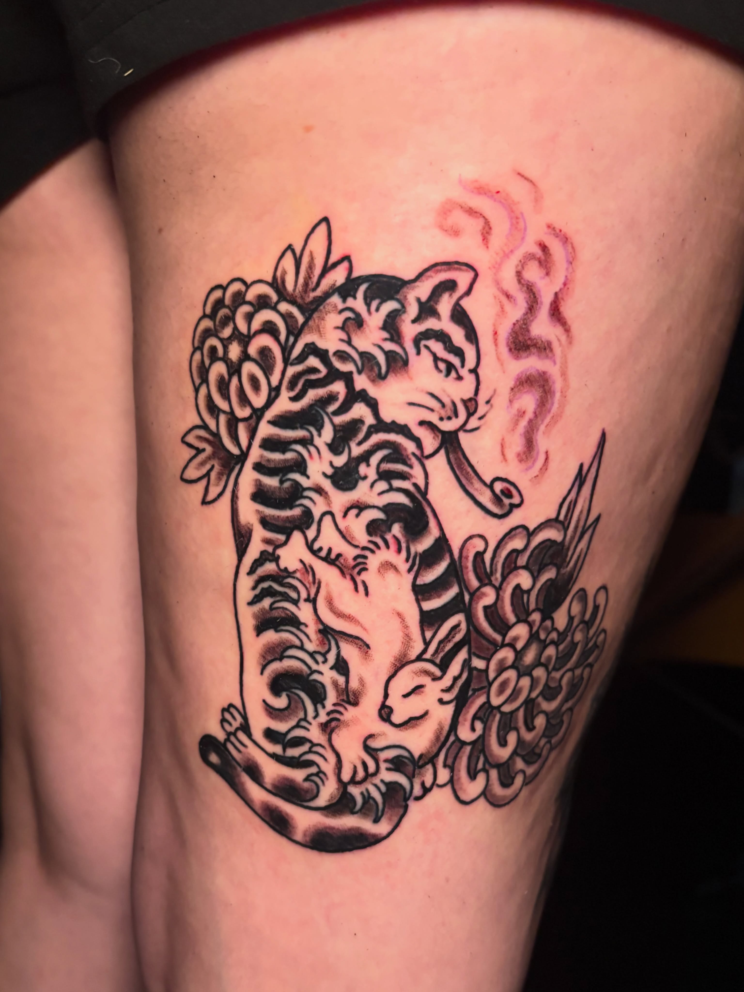 Tattoo by @mattbrookstattoo — american_traditional, black_and_grey