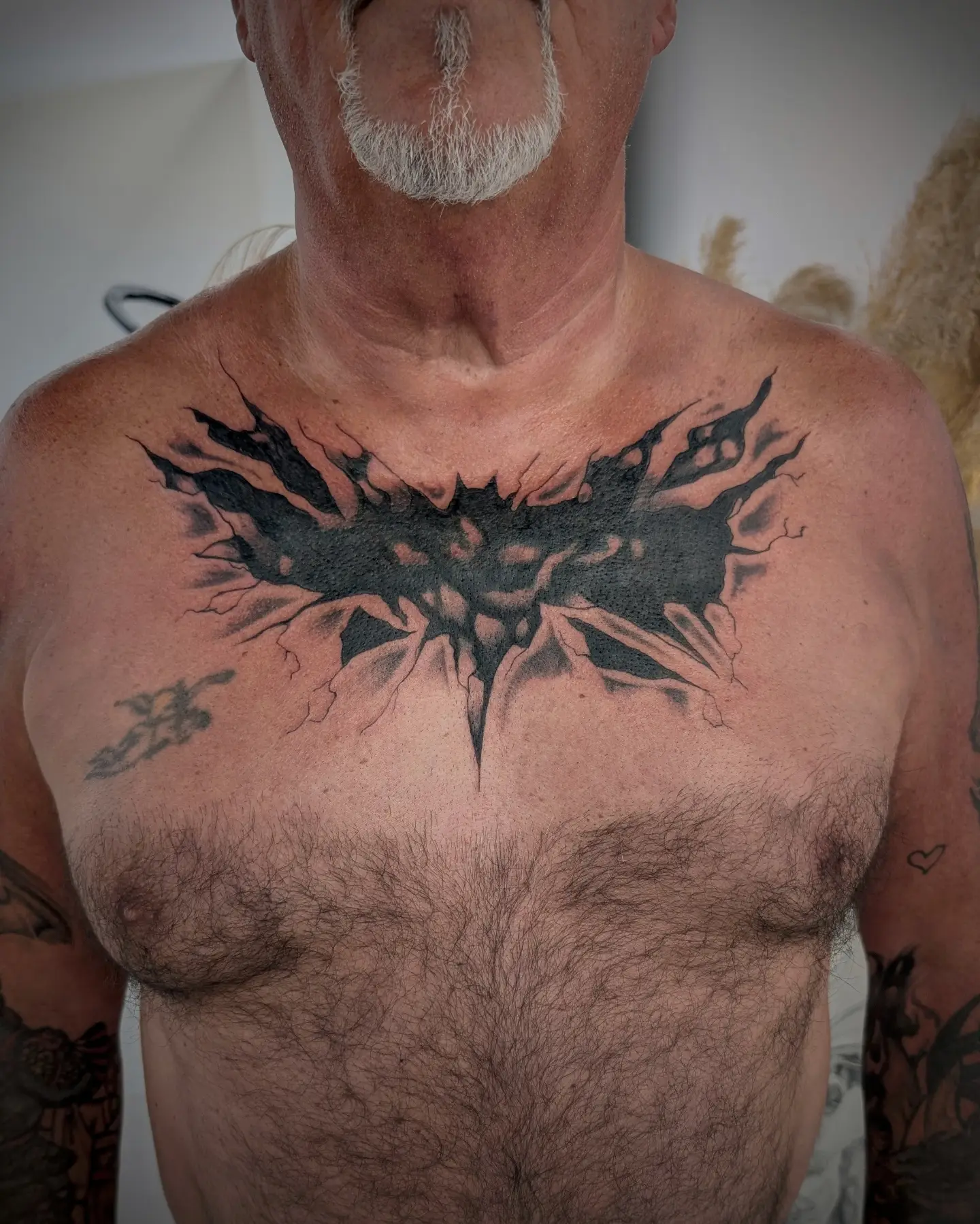 Tattoo by @49tats — black_and_grey