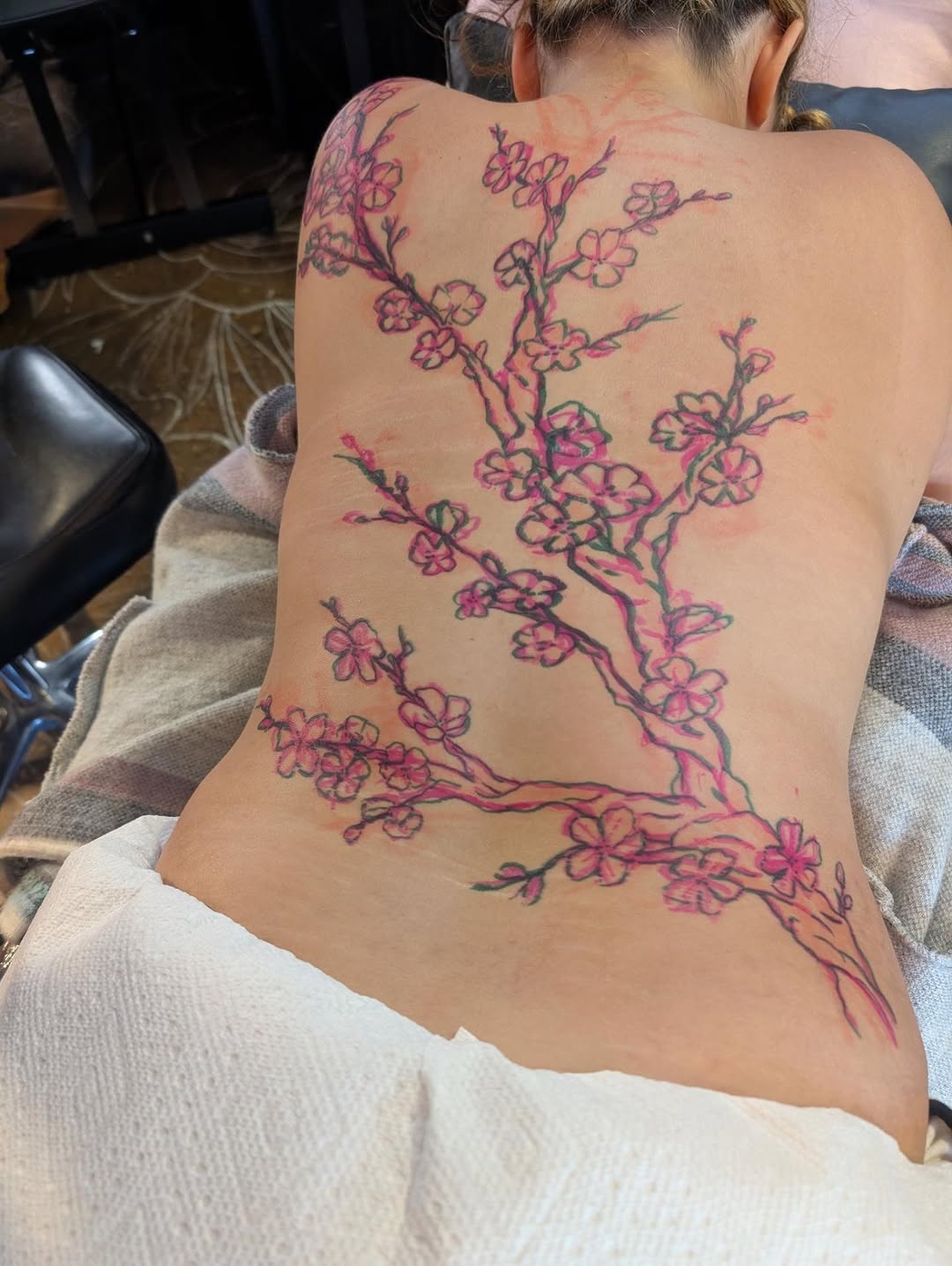Tattoo by @cattatalso โ fine_line, watercolor