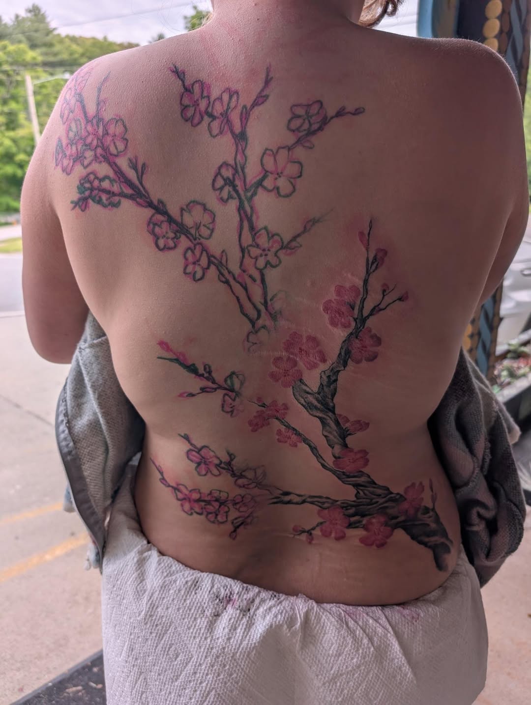 Tattoo by @cattatalso โ fine_line, watercolor