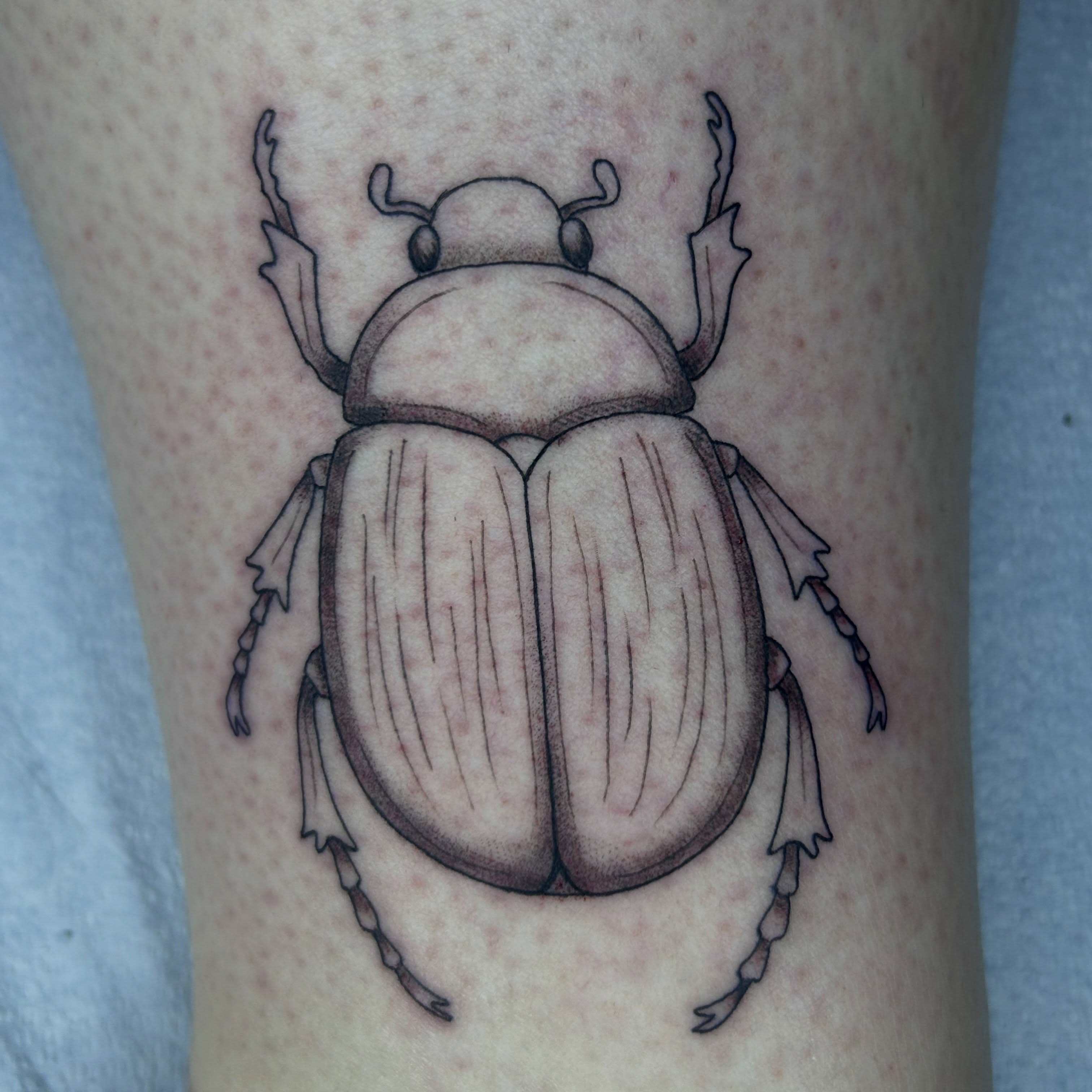 Tattoo by @marinajayd_tattoos — black_and_grey