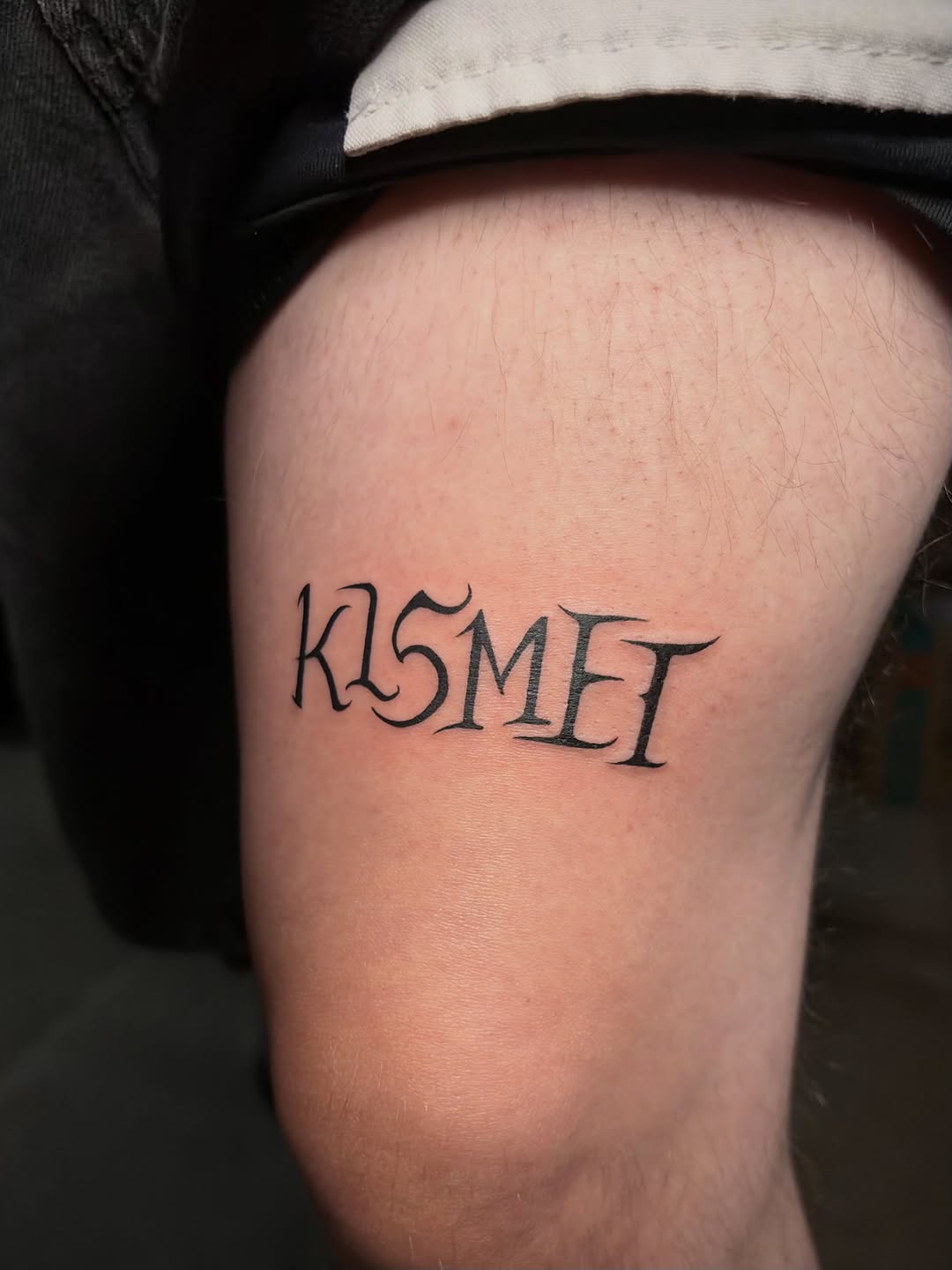 Tattoo by @mooz_ink — lettering_script