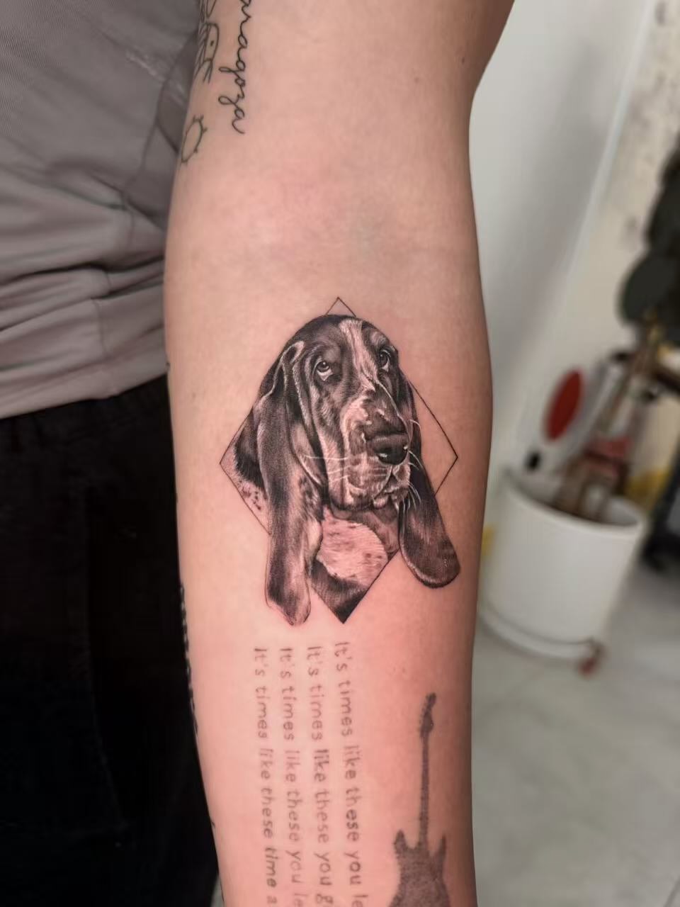 Tattoo by @baronart__nana — realism, black_and_grey