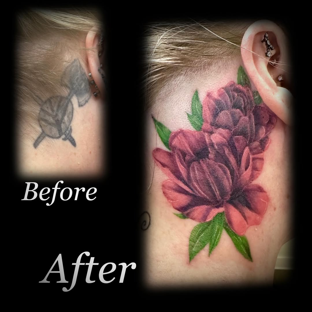 Tattoo by @anyaictattoos — realism, black_and_grey
