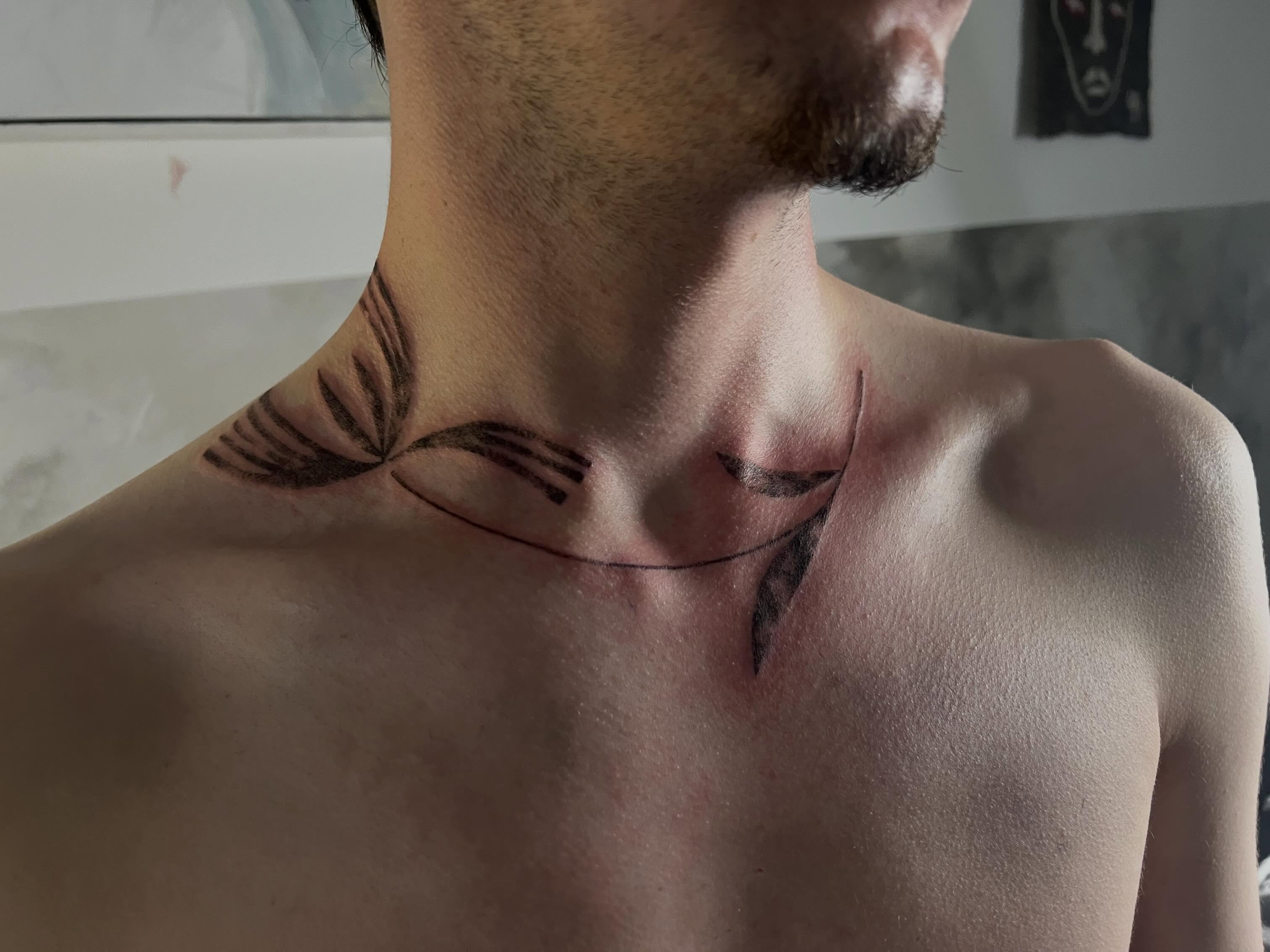 Tattoo by @_____smalt__ — black_and_grey