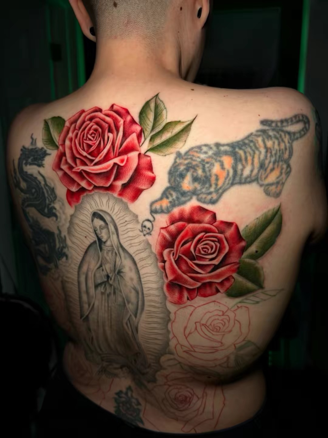 Tattoo by @inkdbydmo — american_traditional, realism