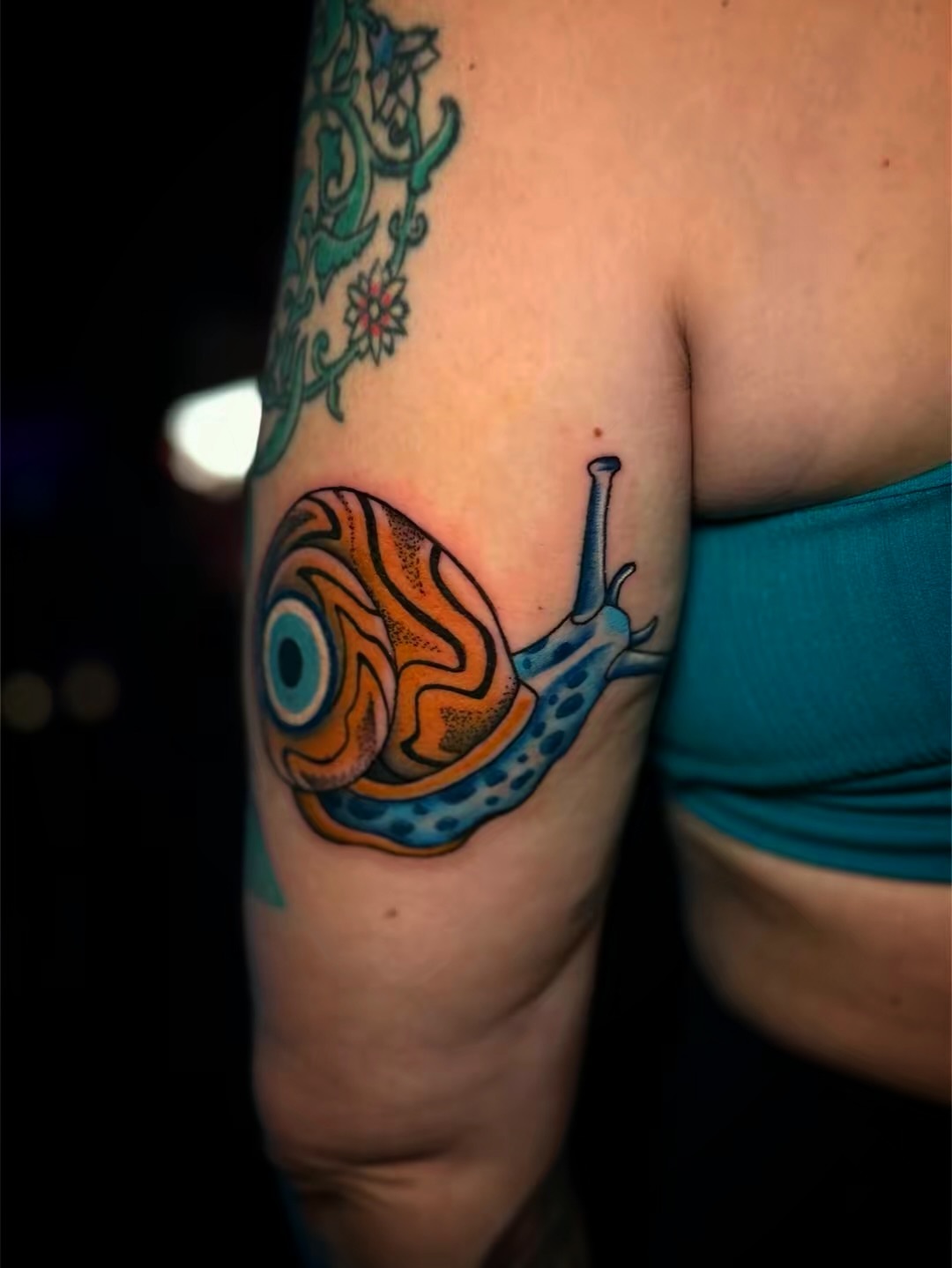 Tattoo by @inkdbydmo — dotwork