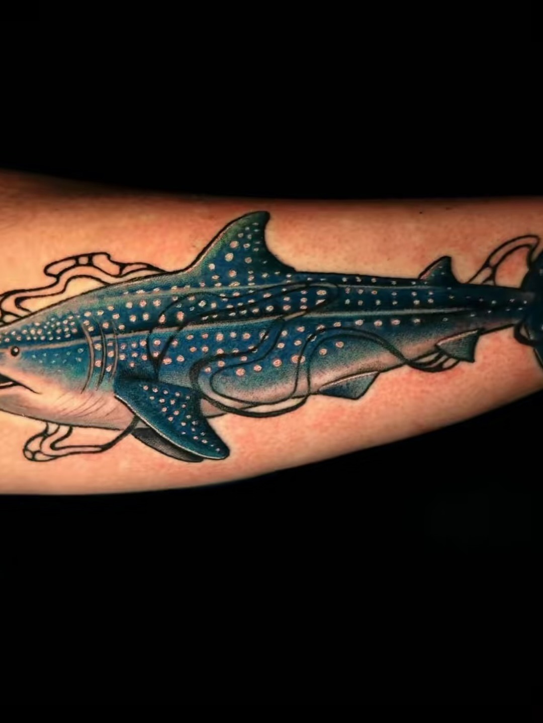 Tattoo by @inkdbydmo — dotwork