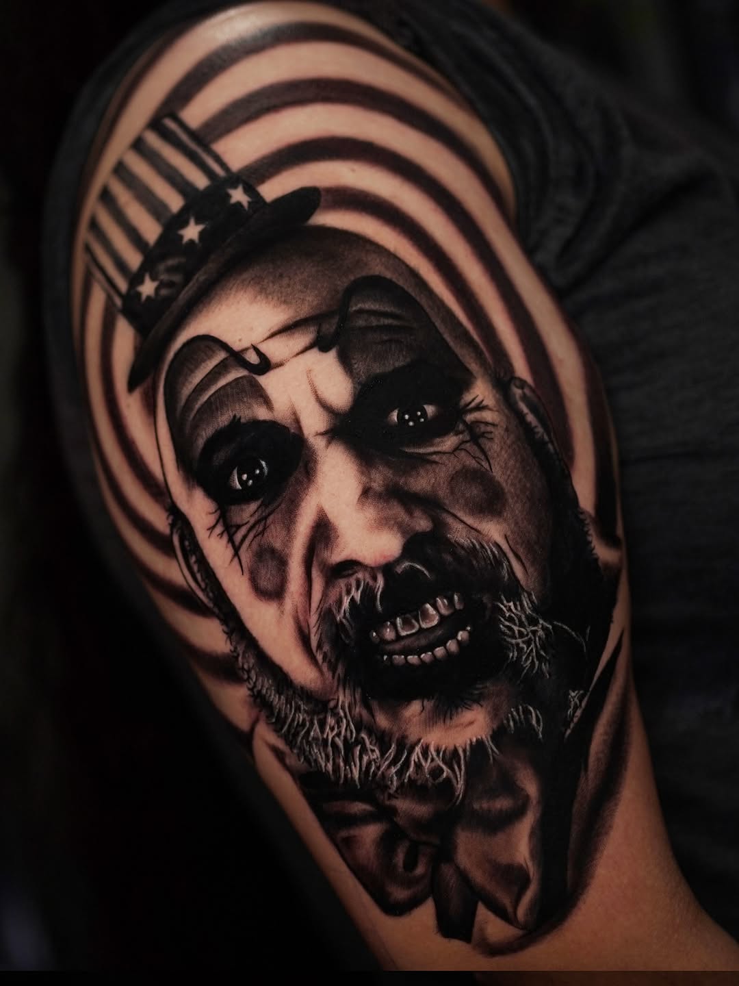 Tattoo by @chrisraymyerstats — realism, black_and_grey