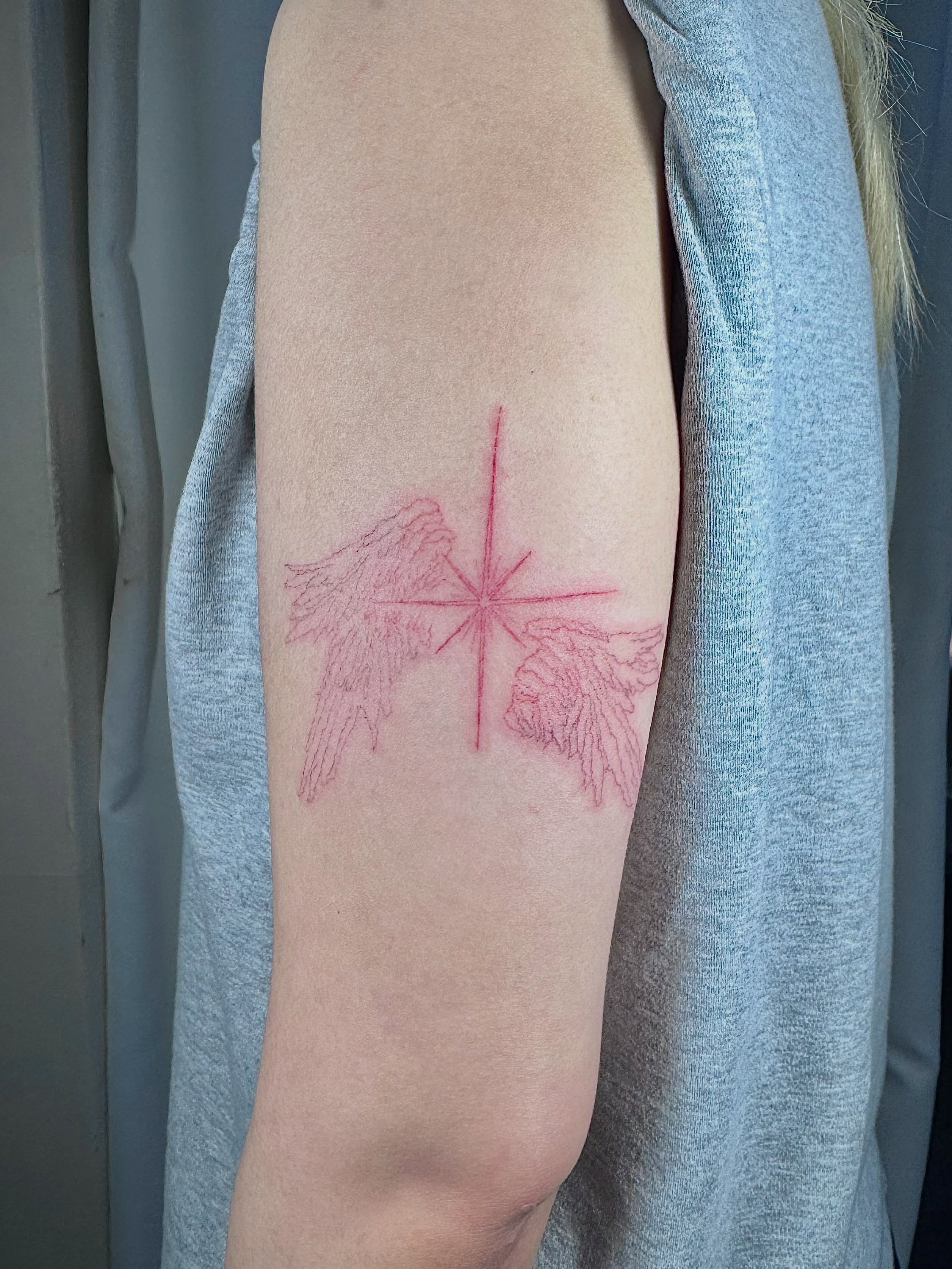 Tattoo by @idonthurry — geometric
