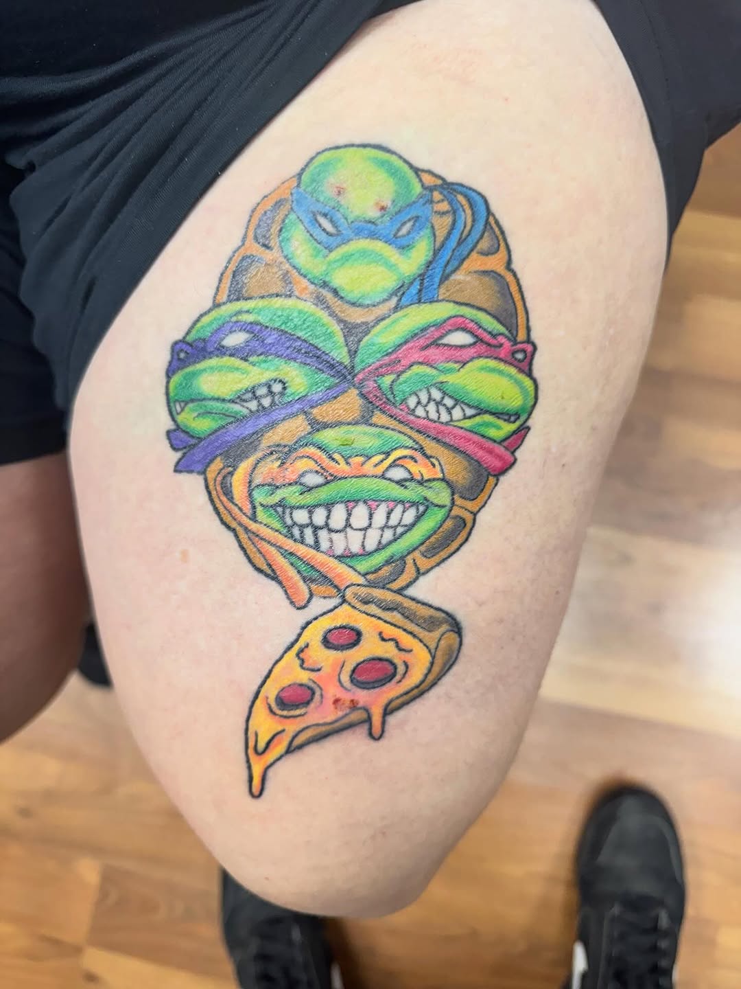 Tattoo by @scarsandsouvenirsaz — new_school, anime