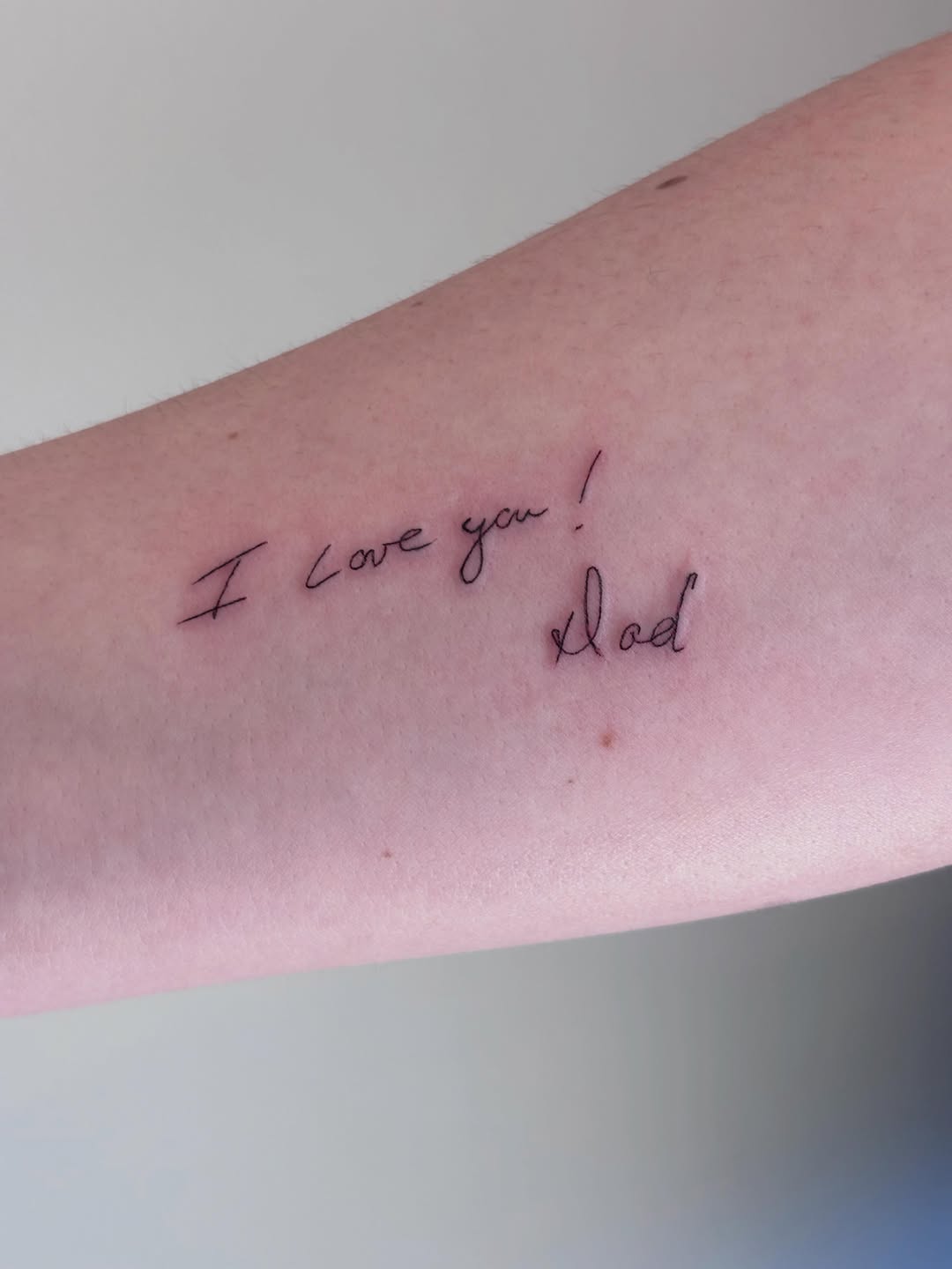 Tattoo by @malissa.tattoos — fine_line, lettering_script