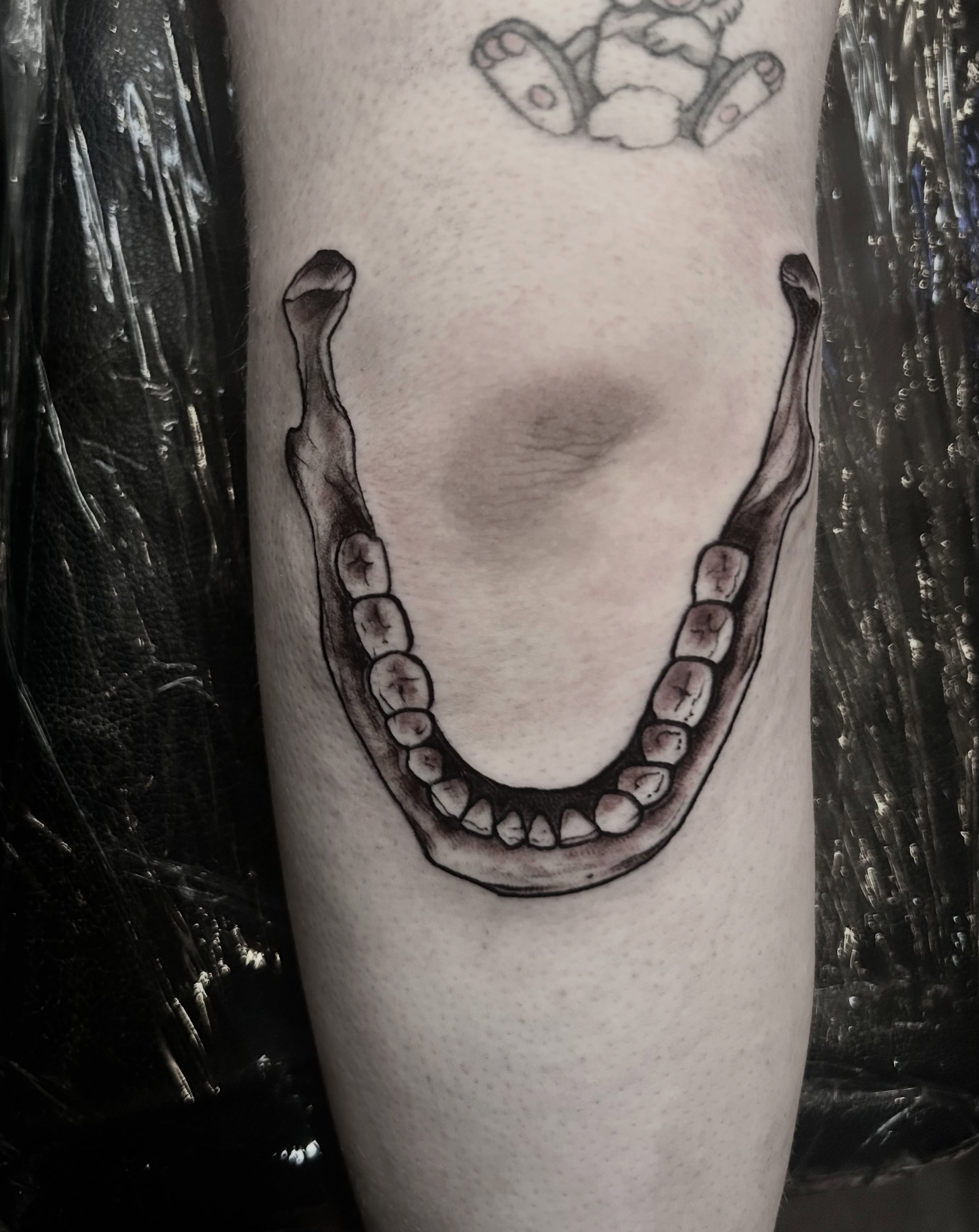 Tattoo by @tolo_tattoos — black_and_grey