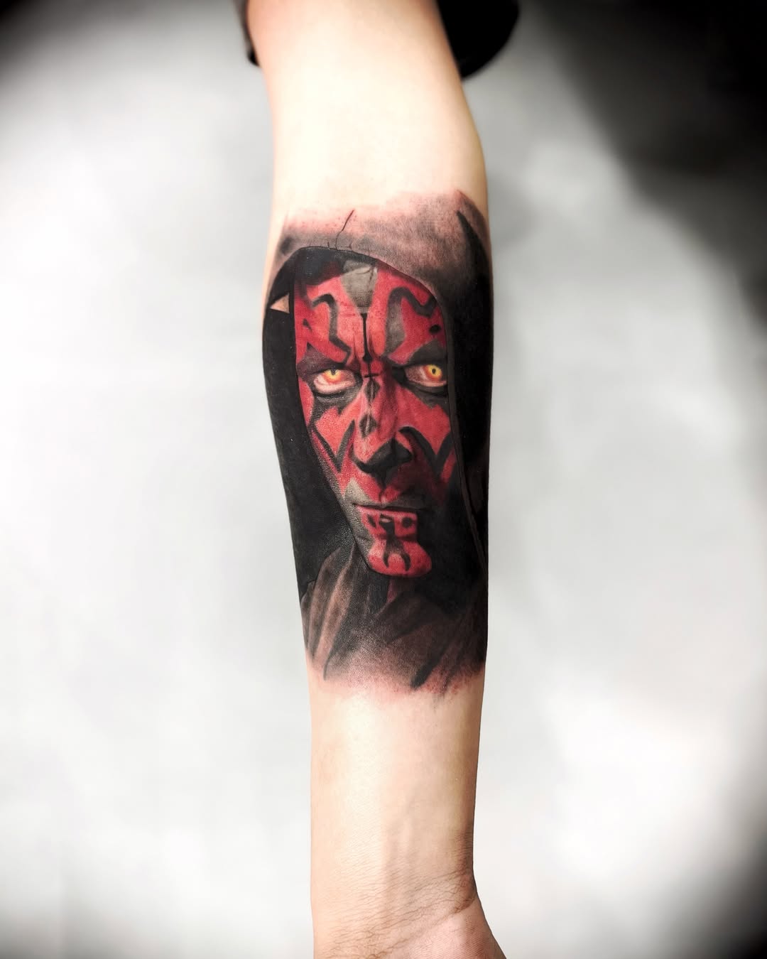 Tattoo by @godlikeadog โ realism, black_and_grey