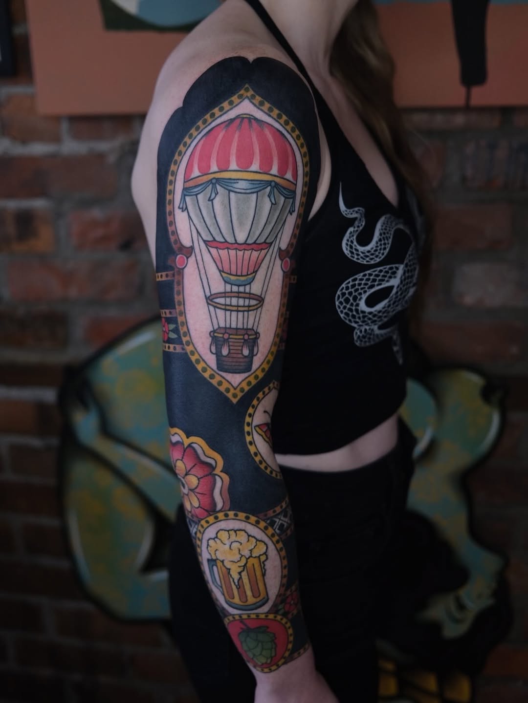 Tattoo by @jamesmaxwelltattoos — american_traditional, neo_traditional