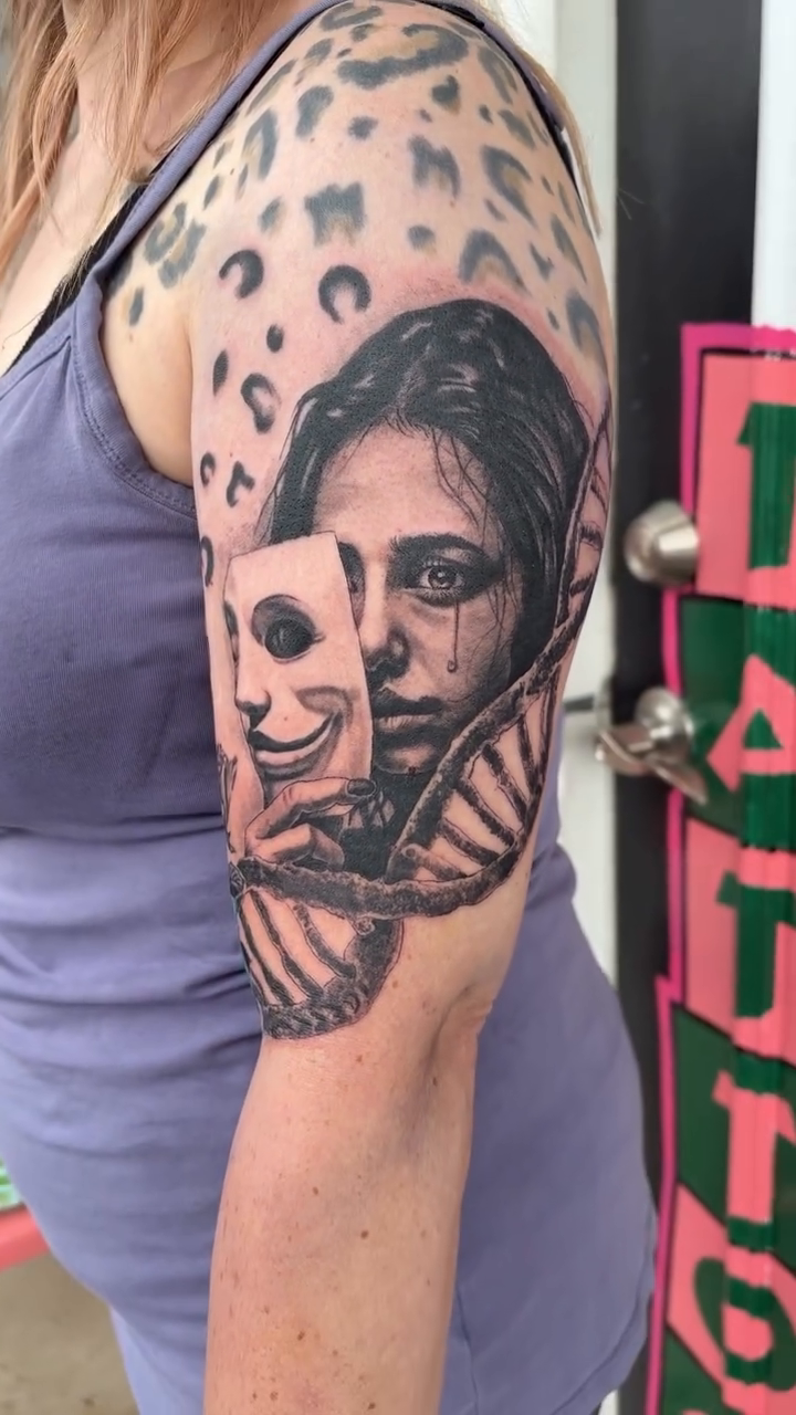Tattoo by @midwestxjosh — realism, black_and_grey